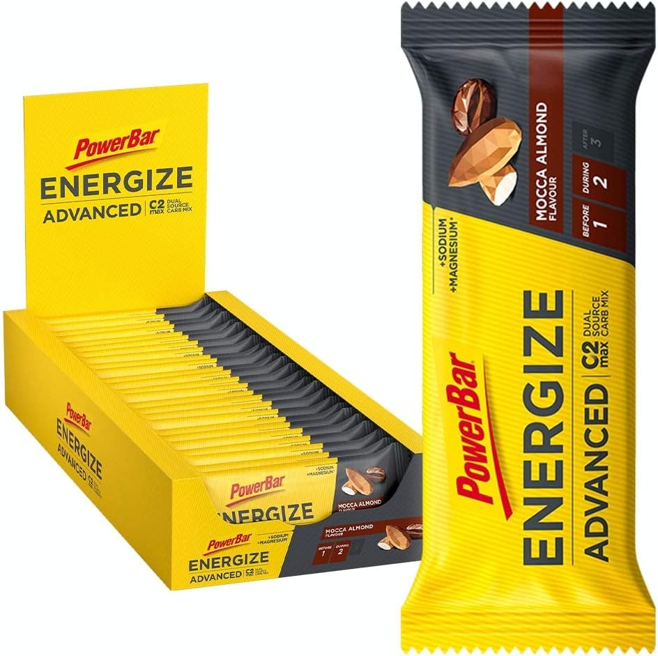 Detalle de PowerBar Energize Advanced Raspberry 15x55 g