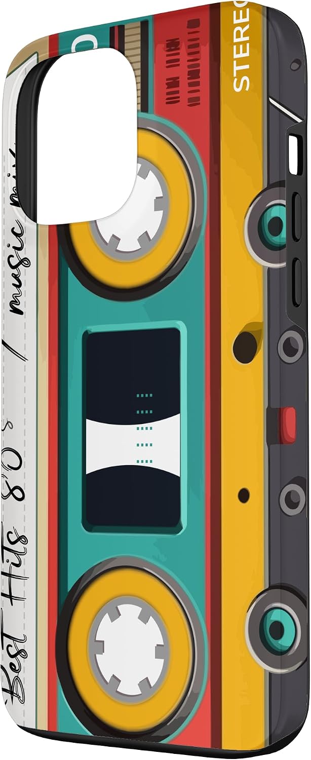 Thumbnail 1 de Cassette Audio Música Retro para iPhone 13 Pro MAX