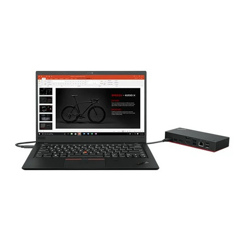 Thumbnail 2 de Lenovo ThinkPad Universal USB-C: estación de acoplamiento con carga para portátiles USB-C