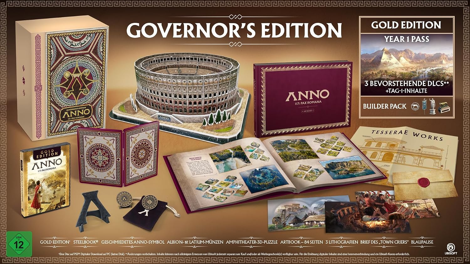 Thumbnail 4 de ANNO 117 Pax Romana: Governor's Edition for PS5