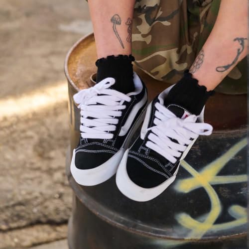 Detalle de Vans KNU Skool – Chaussures basses en textile et cuir suede