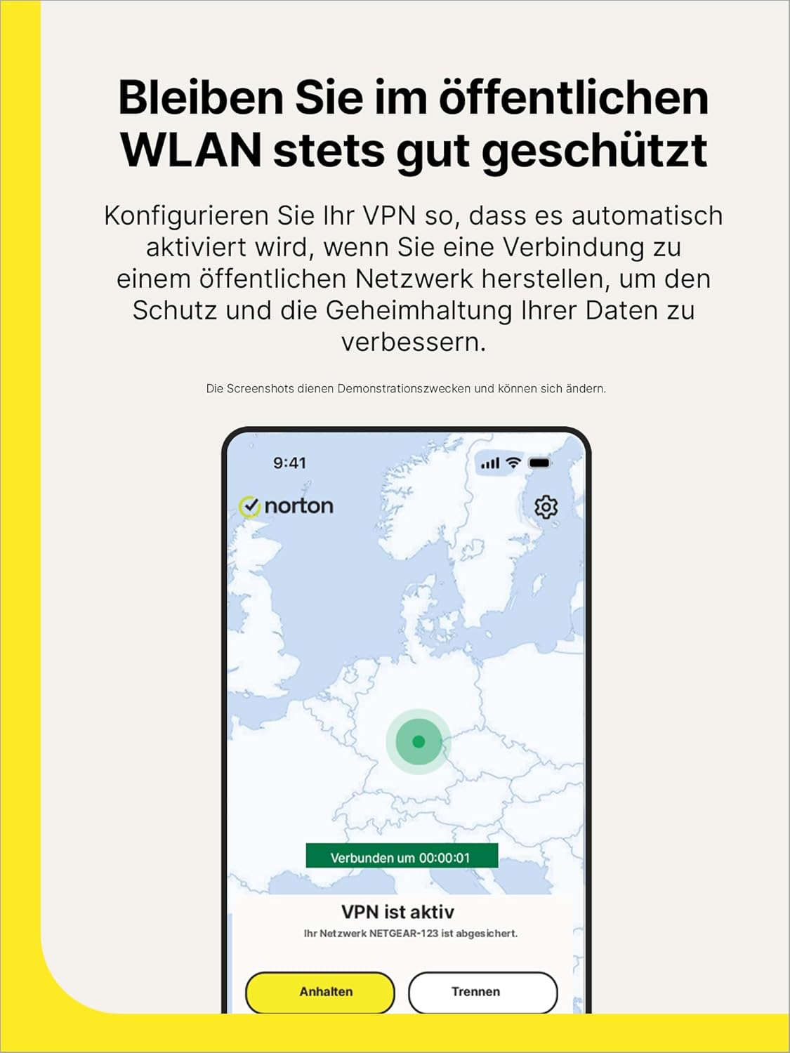 Detalle 1 de Norton VPN Standard 5 Geräte 1 Jahr