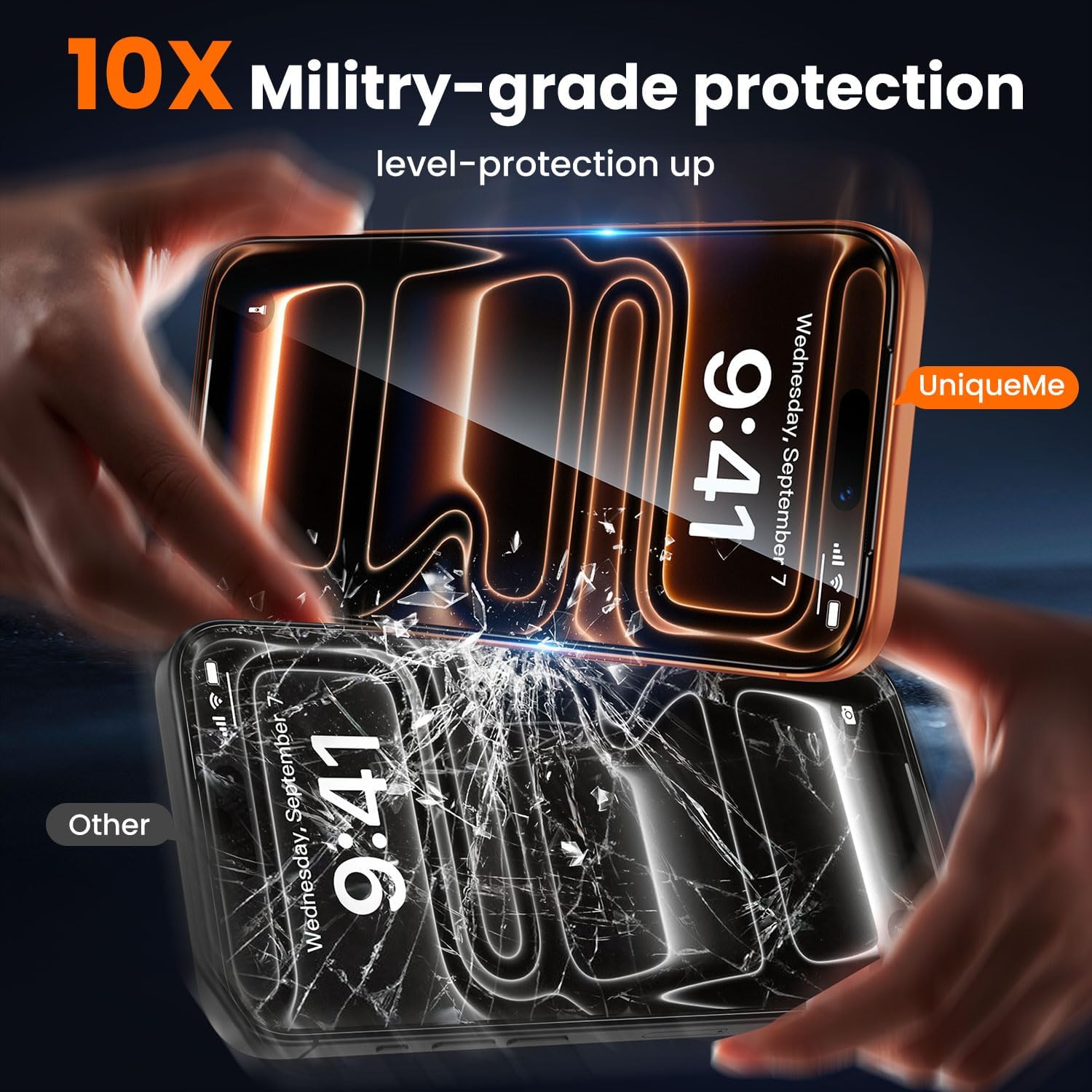 Detalle 2 de UniqueMe iPhone 17 Pro Max 6.9 inch screen protector