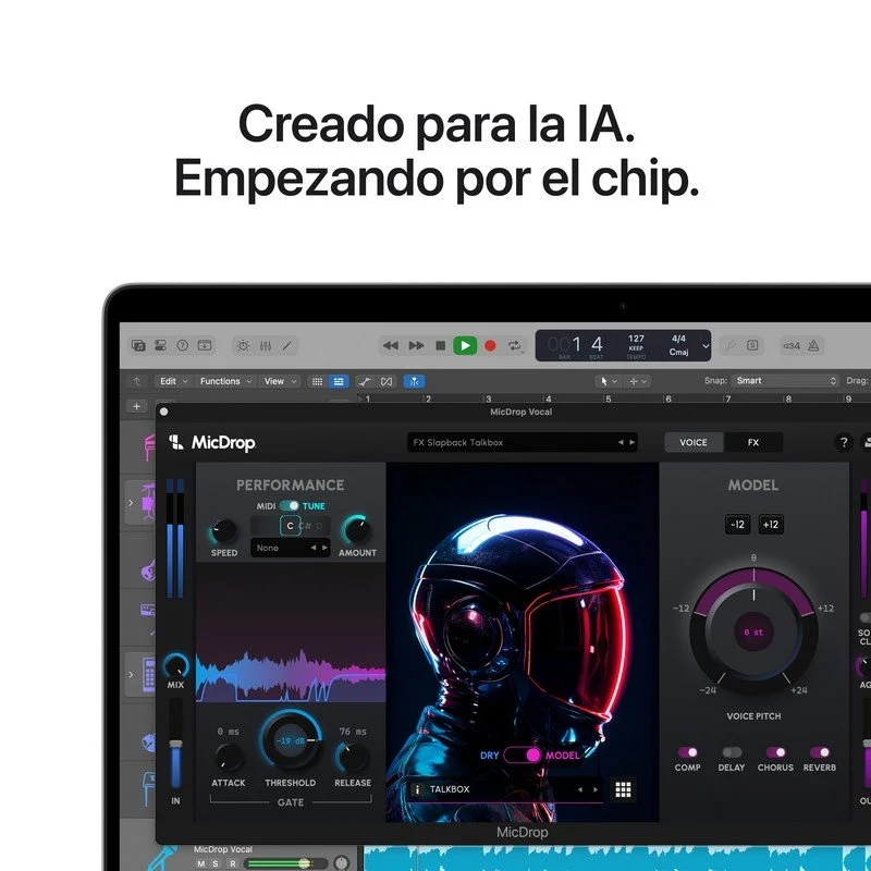 Thumbnail 2 de Apple MacBook Pro 14" con chip M5 (10 núcleos CPU, 16GB, 1TB SSD, GPU 10 núcleos) Plata