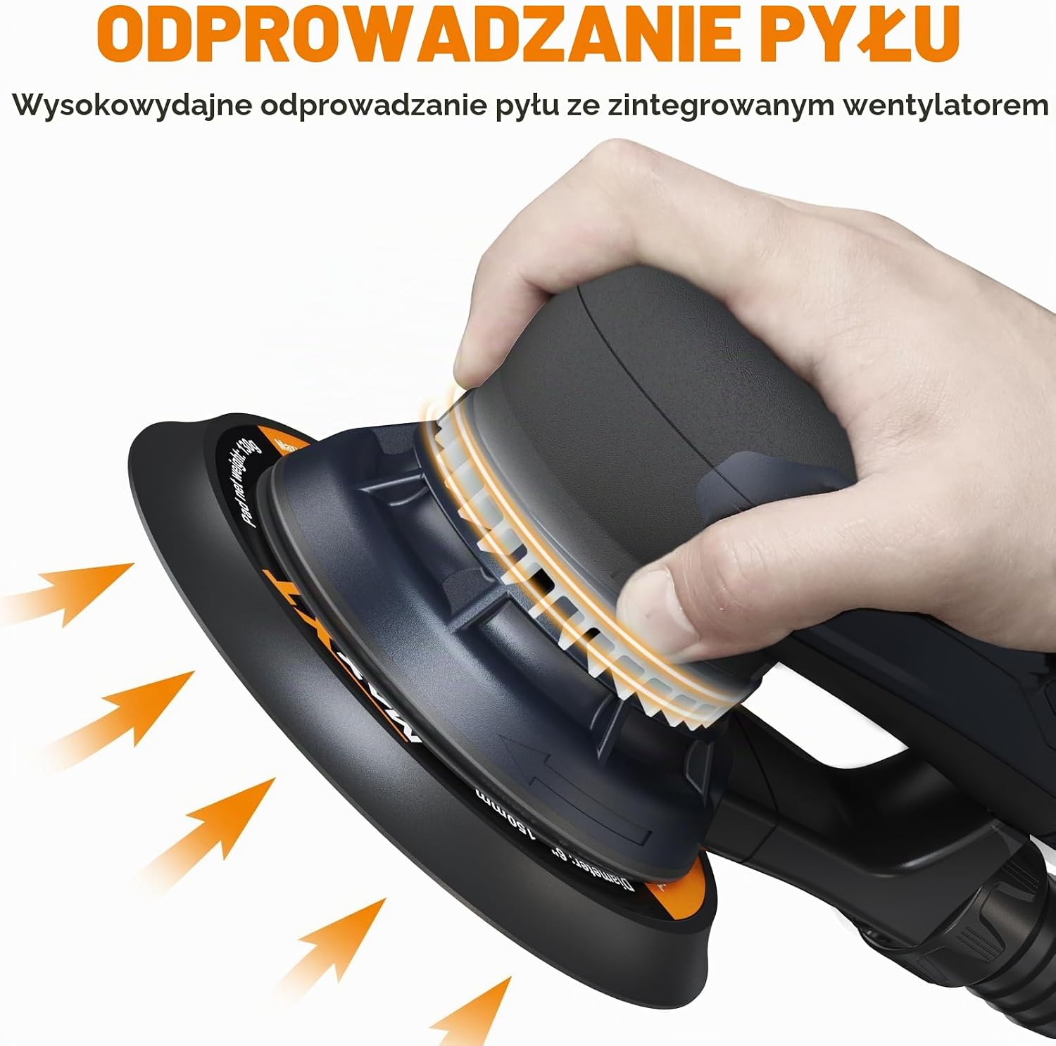 Detalle 2 de MAXXT szlifierka mimośrodowa 2,5 mm, bezszczotkowa, 150 mm, 230 V