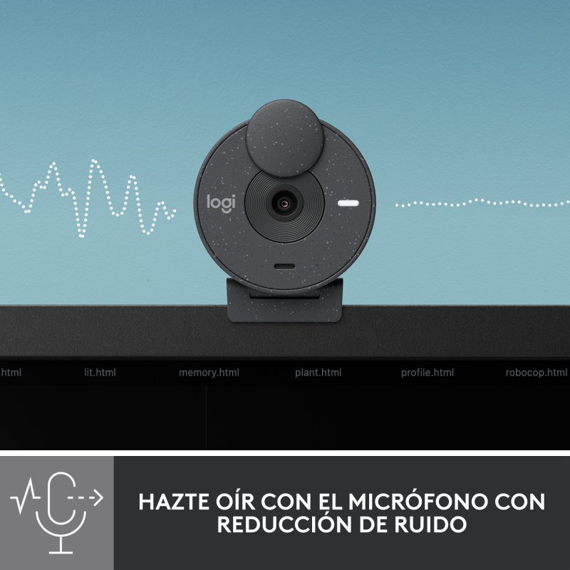 Detalle de Logitech Brio 300 Webcam FullHD