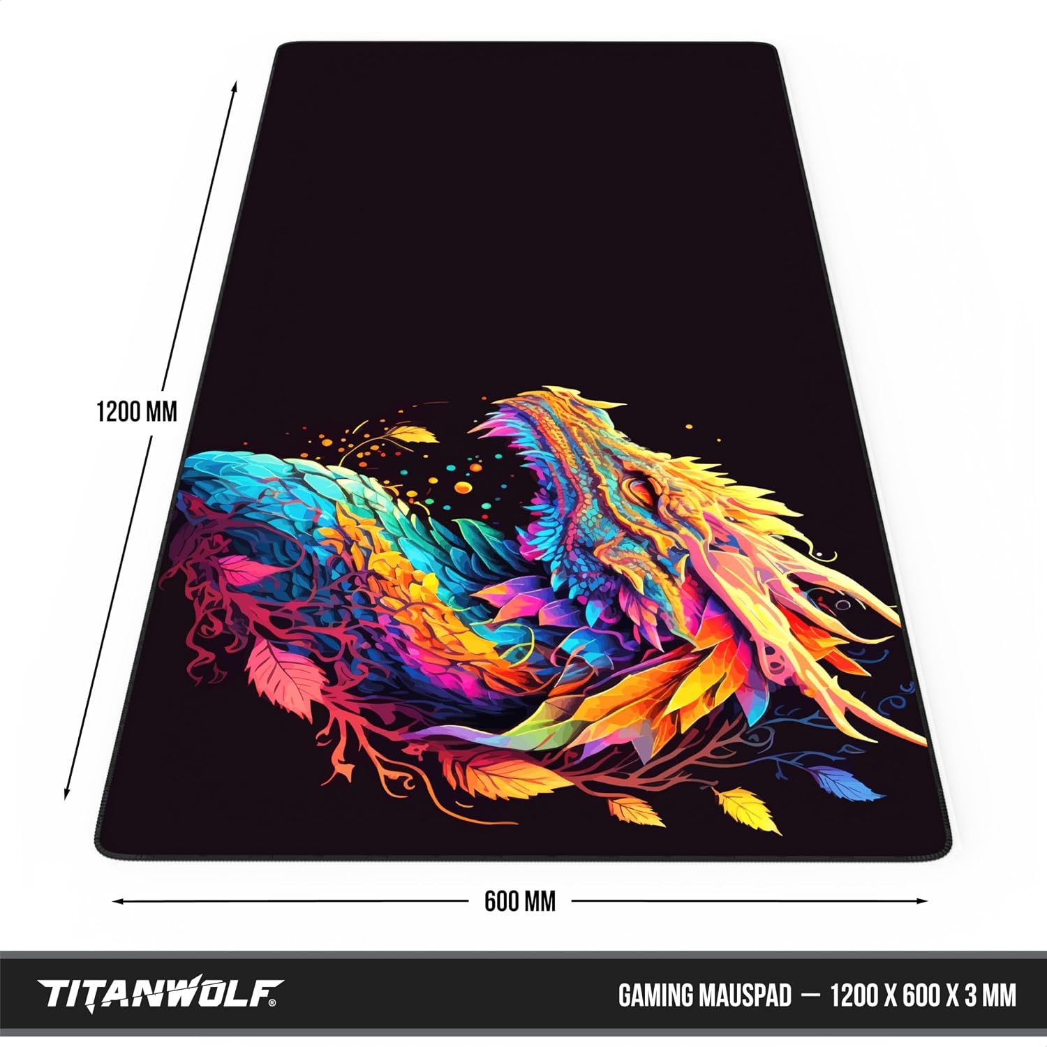 Thumbnail 1 de Titanwolf XXXL Mauspad 1200x600mm