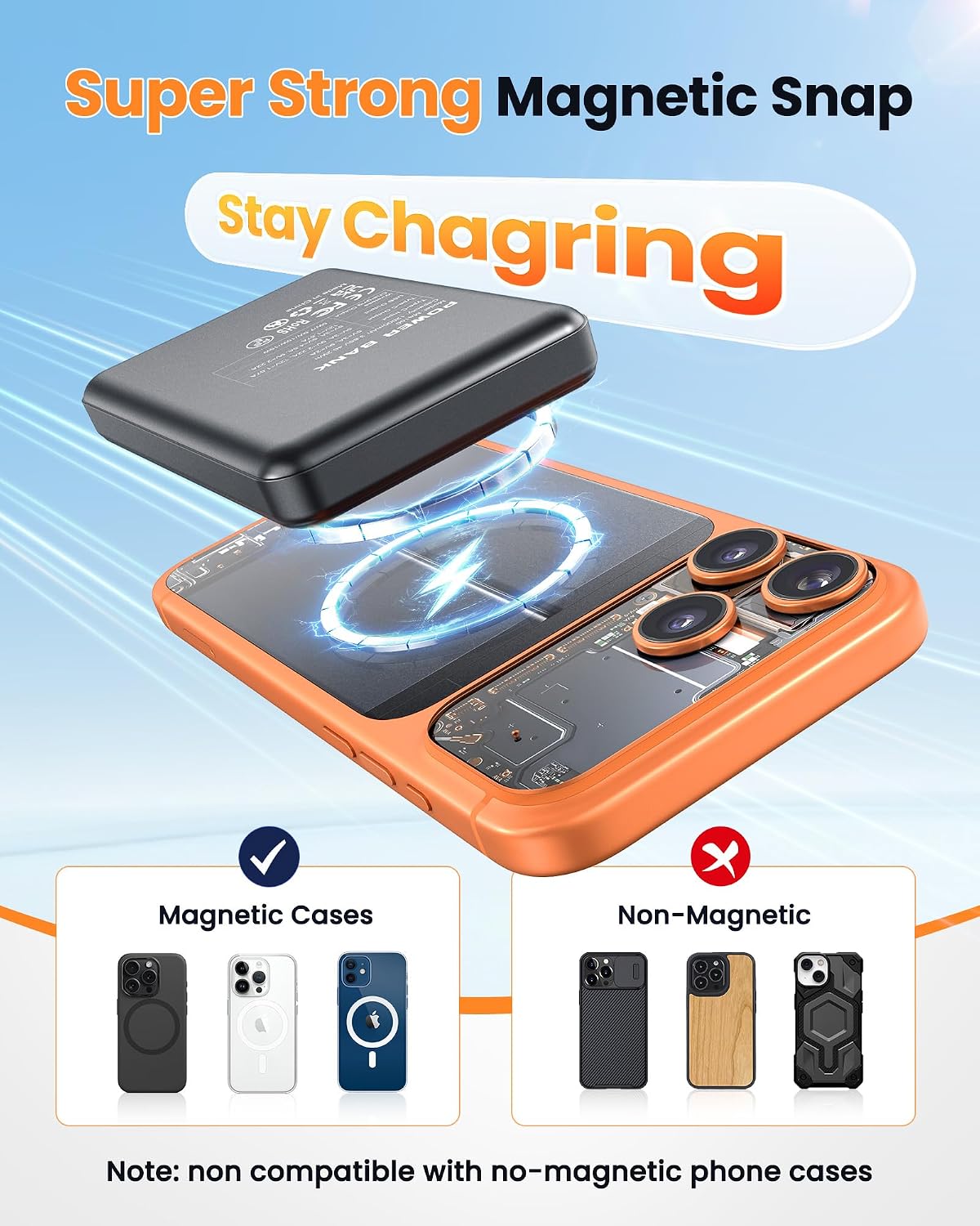 Detalle 2 de MagSafe Magnetic Power Bank 10,000mAh