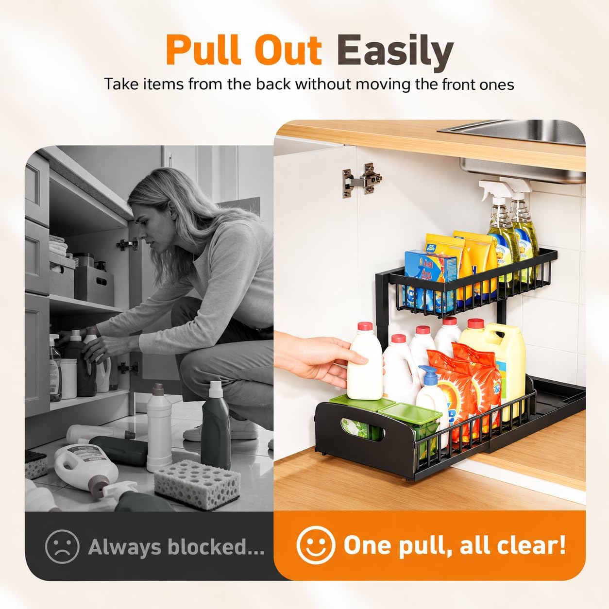 Thumbnail 3 de Under-Sink Organizer, 2-Pack