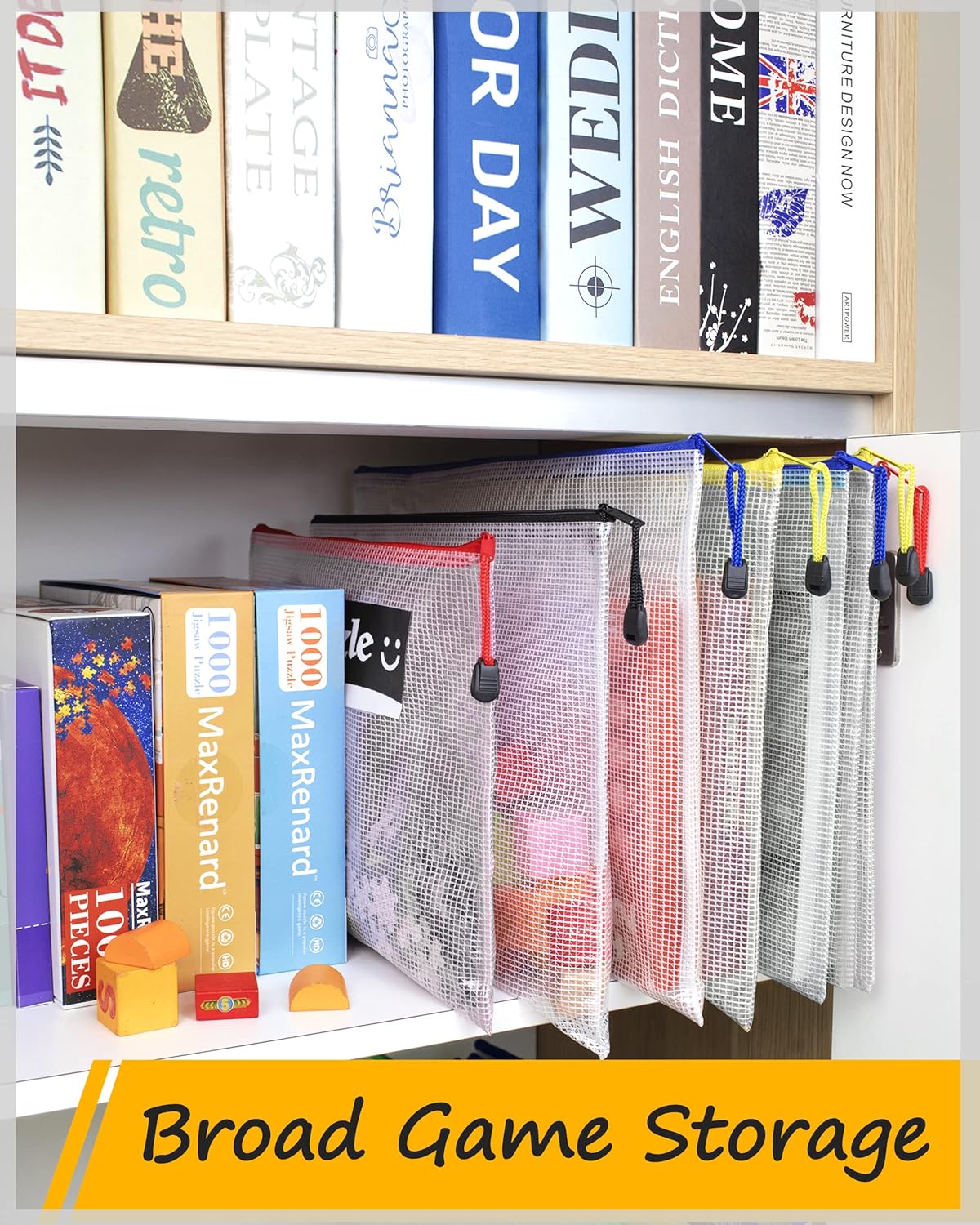 Detalle 2 de SUNEE Plastic Wallets A3 24 Pack