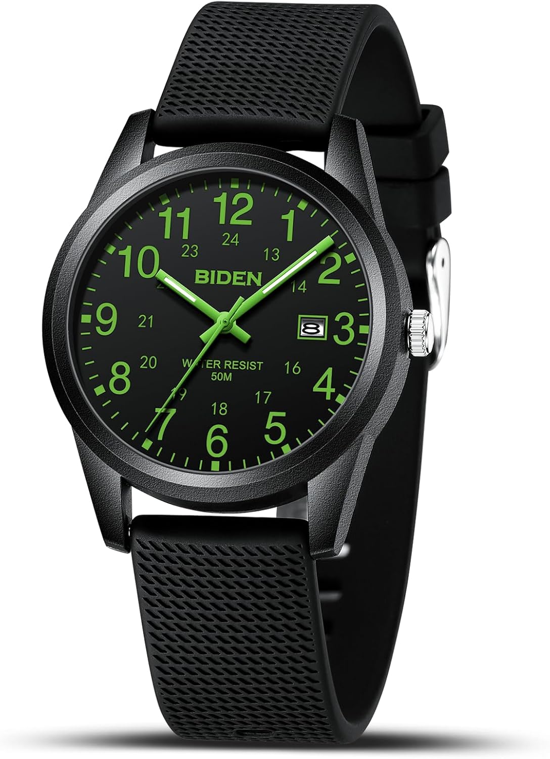 Thumbnail 4 de Herren Analog-Quarz Armbanduhr 30M wasserdicht