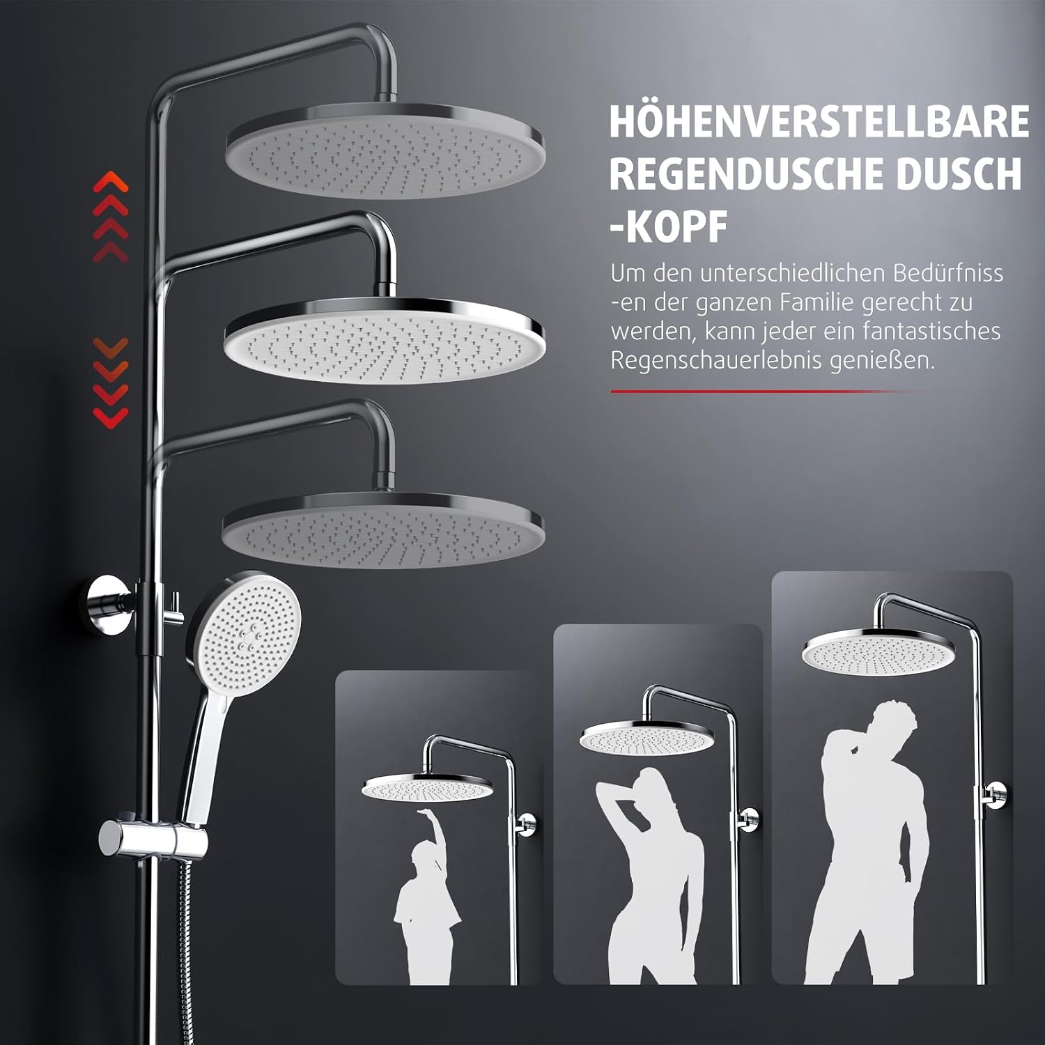 Thumbnail 5 de Rainsworth Regenduschensystem Thermostat Chrom