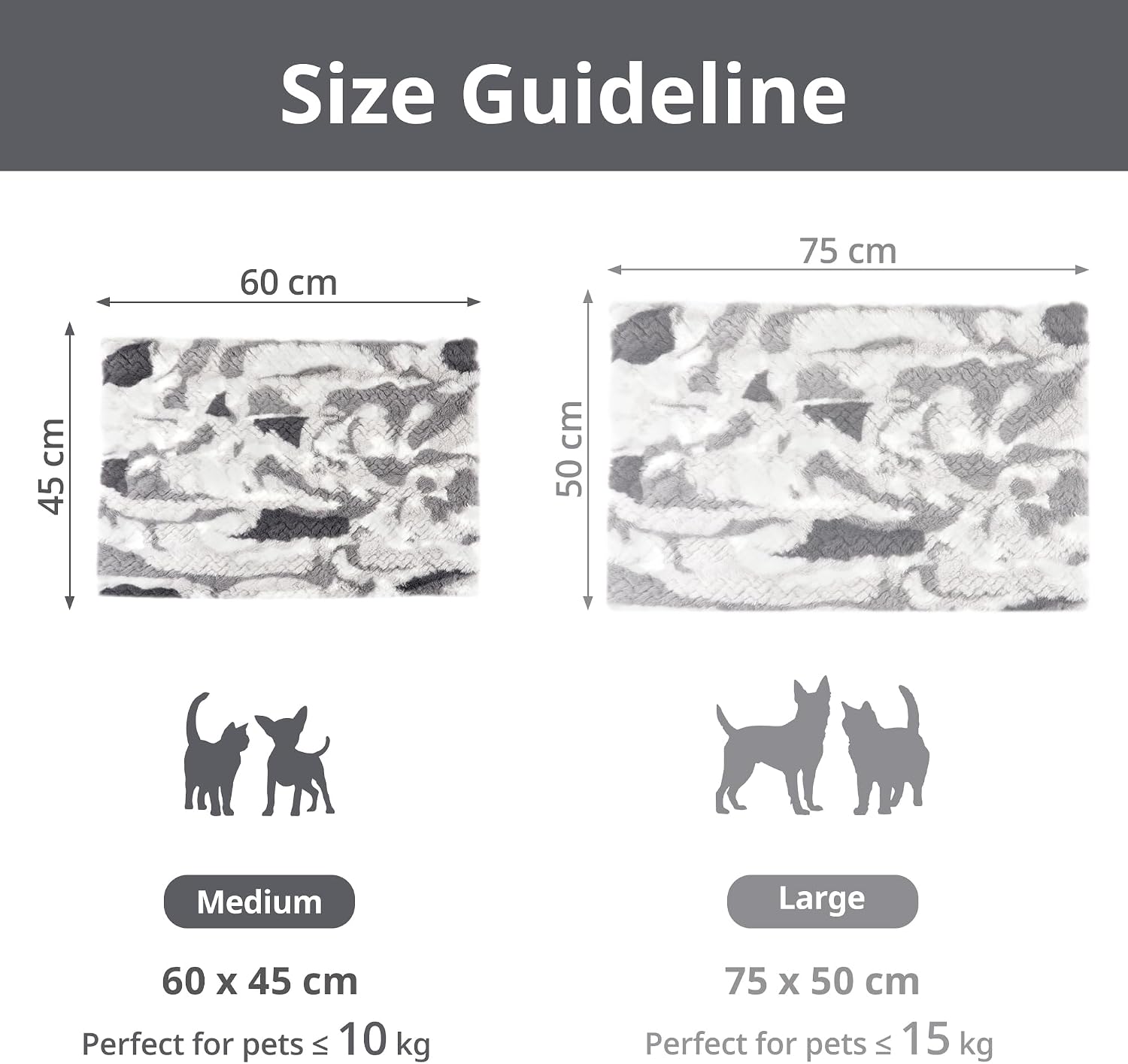 Thumbnail 5 de Petace Self-heating Cat Bed 60x45 cm