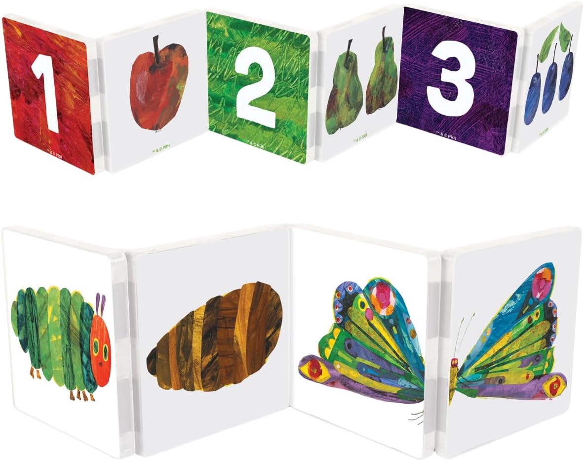 Thumbnail 5 de CreateOn Eric Carle The Very Hungry Caterpillar & The Very Busy Spider Magnetic Tiles Playset (24 Pieces)