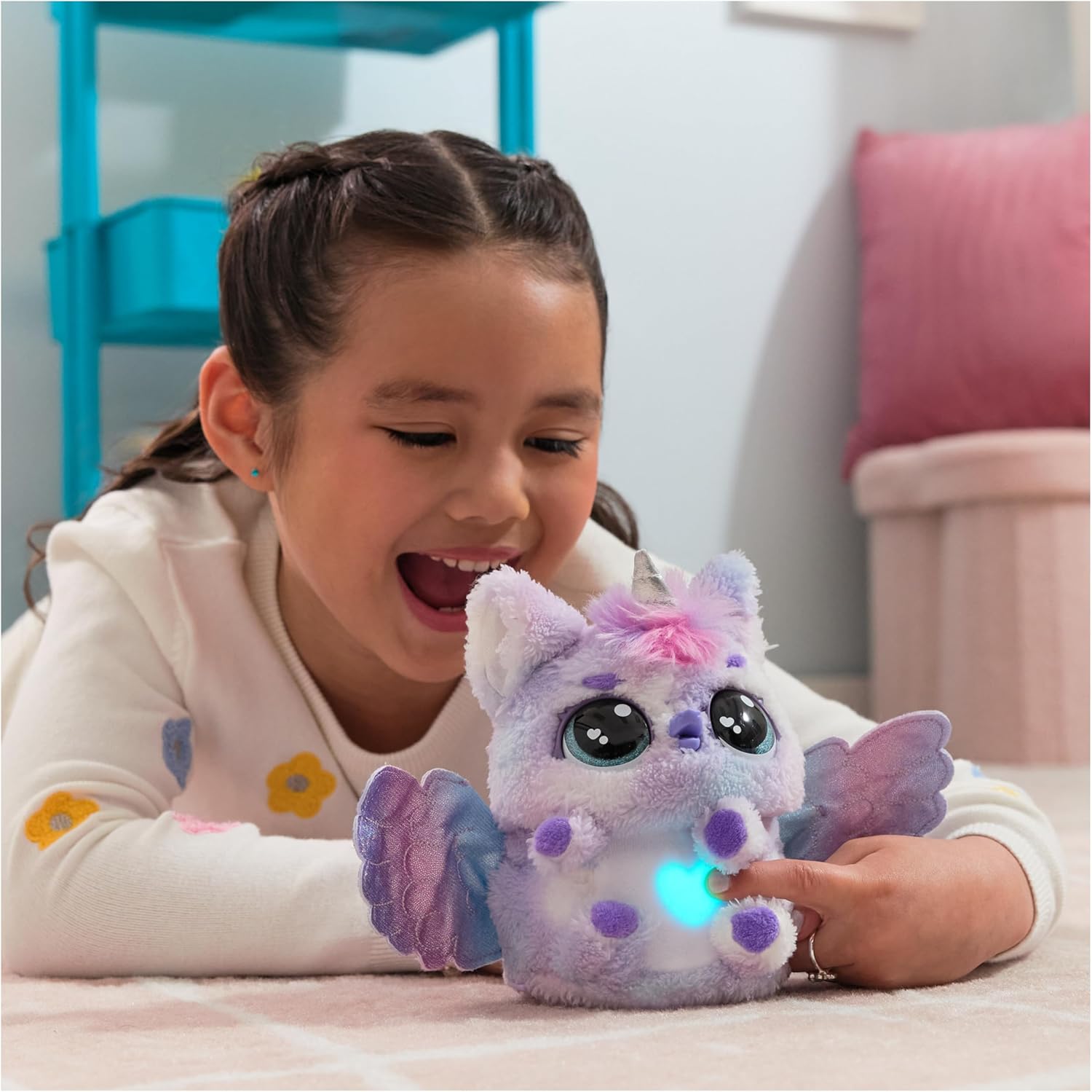 Thumbnail 6 de HATCHIMALS Alive Pufflecorn Peluche Interactivo con Luz y Sonidos 🦄