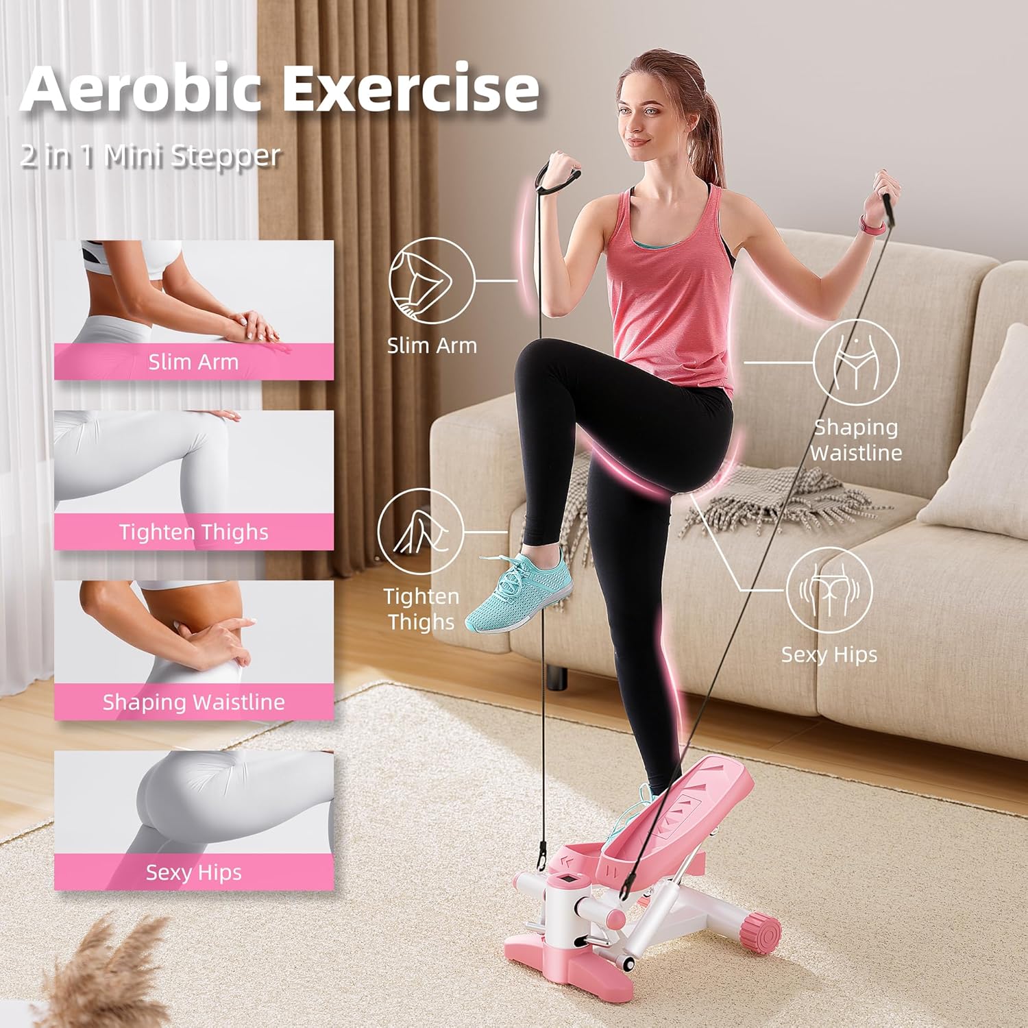 Detalle 2 de Mytrix Stair Stepper 330LB LCD display