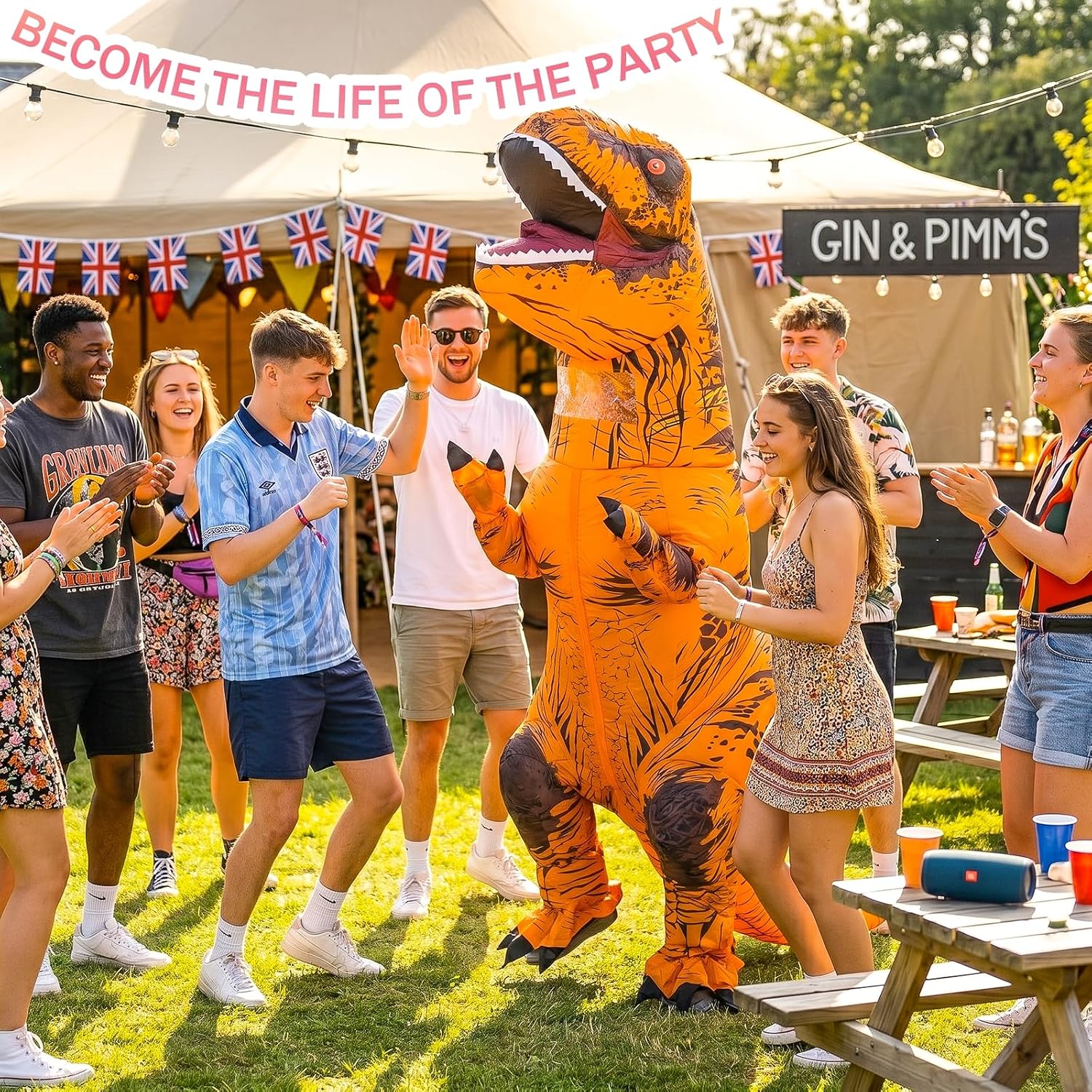 Thumbnail 3 de Rafalacy T-rex Inflatable Costume