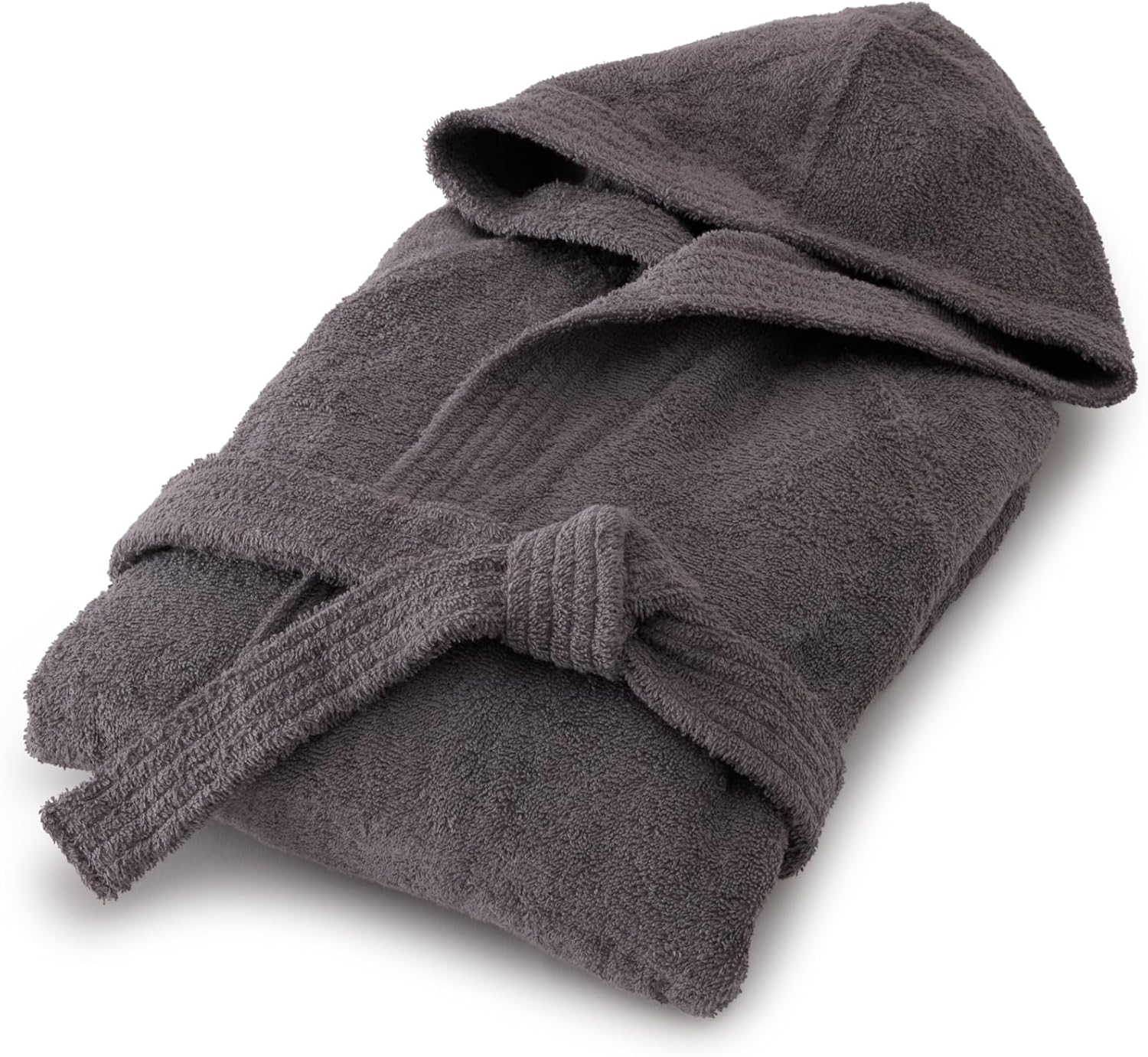 Thumbnail 4 de Bassetti Accappatoio con Cappuccio in 100% Cotone – Unisex, assorbente e lavabile