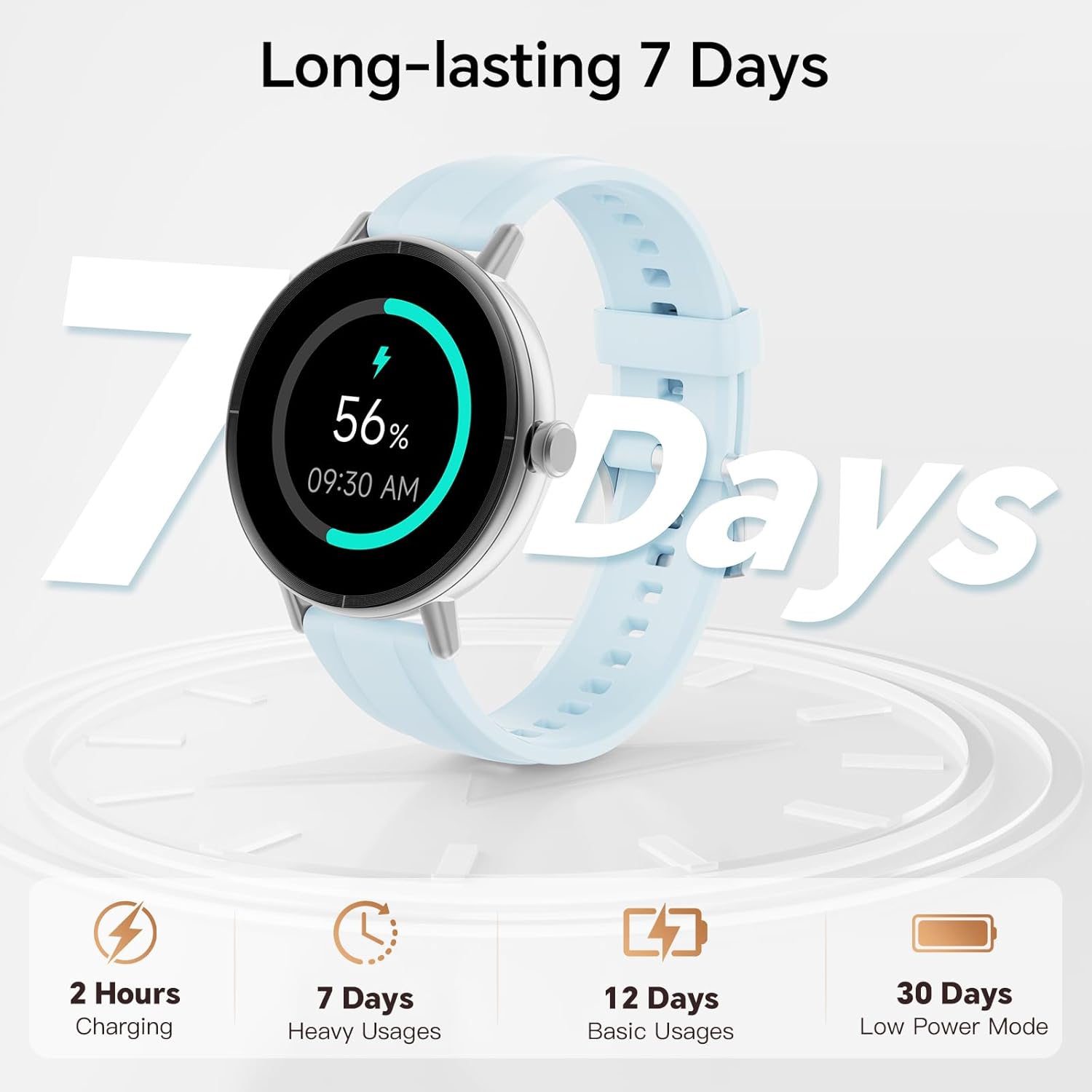 Detalle 2 de Smart watch for iPhone 1.27" HD