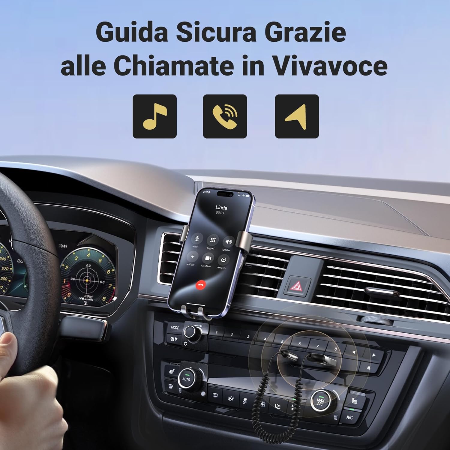 Detalle 2 de UGREEN Ricevitore Bluetooth 5.3