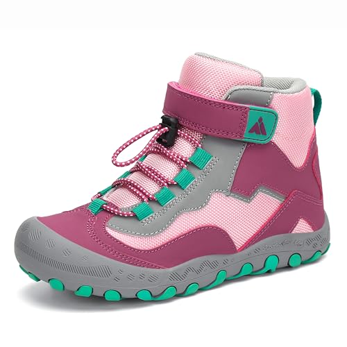 Detalle de Mishansha Kinder Wanderschuhe Trekking Pastellviolett – EU Größe 30
