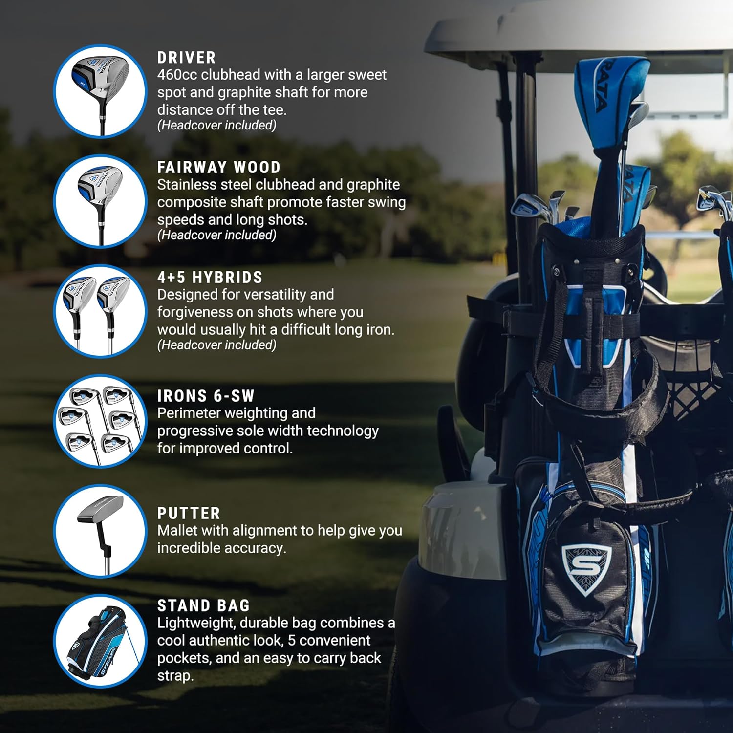 Thumbnail 1 de Strata Men's Golf Club Package Set by Callaway