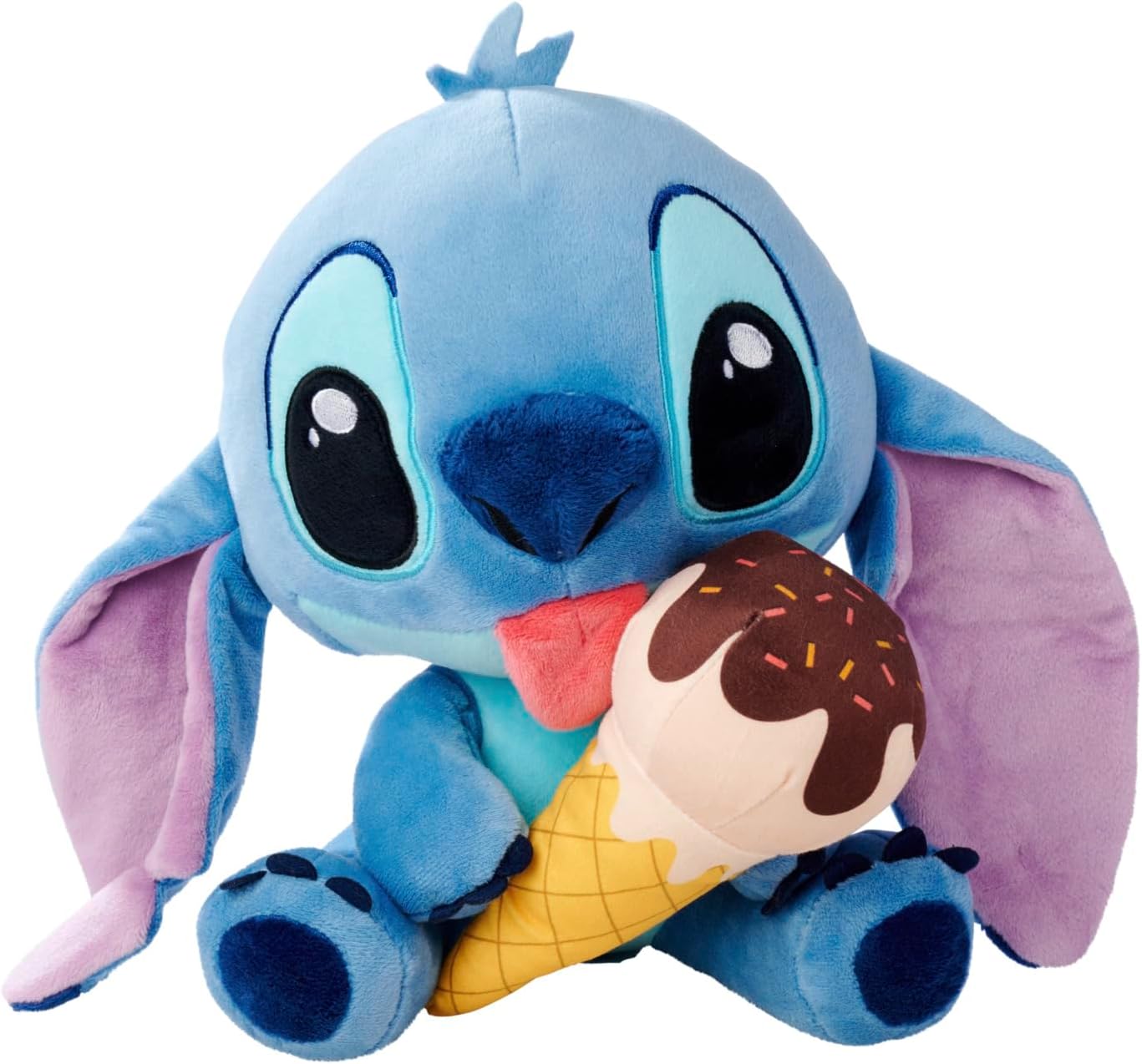 Thumbnail 6 de Simba Disney Stitch Kuscheltier mit Lollipop (Plüschfigur, 25 cm) – zum Knuddeln ab 0 Jahren