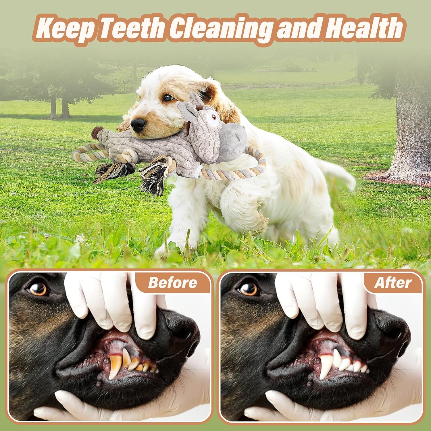 Thumbnail 2 de Drmstow Large Plush Dog Toy