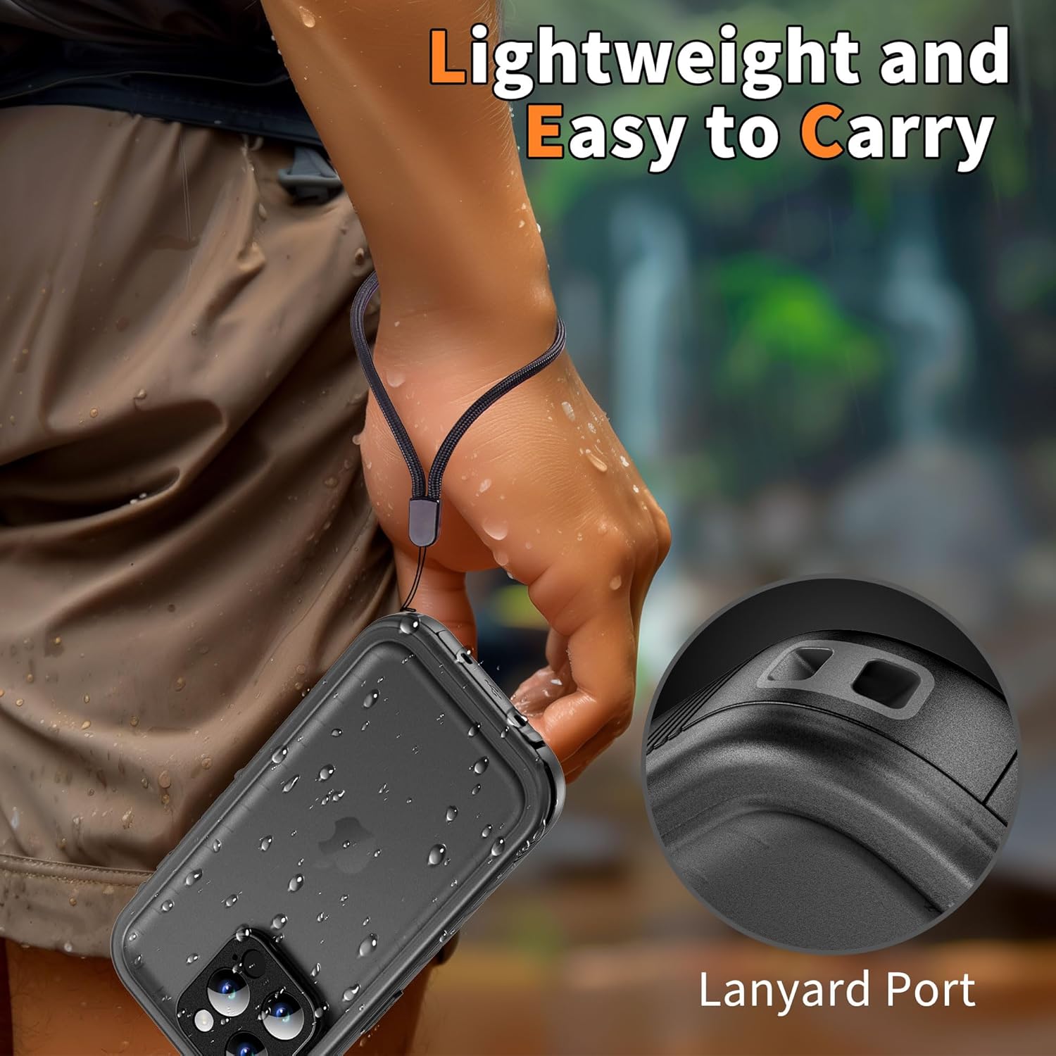 Thumbnail 6 de Cozycase for iPhone 15 Pro Max Waterproof Case with Screen and Camera Protector