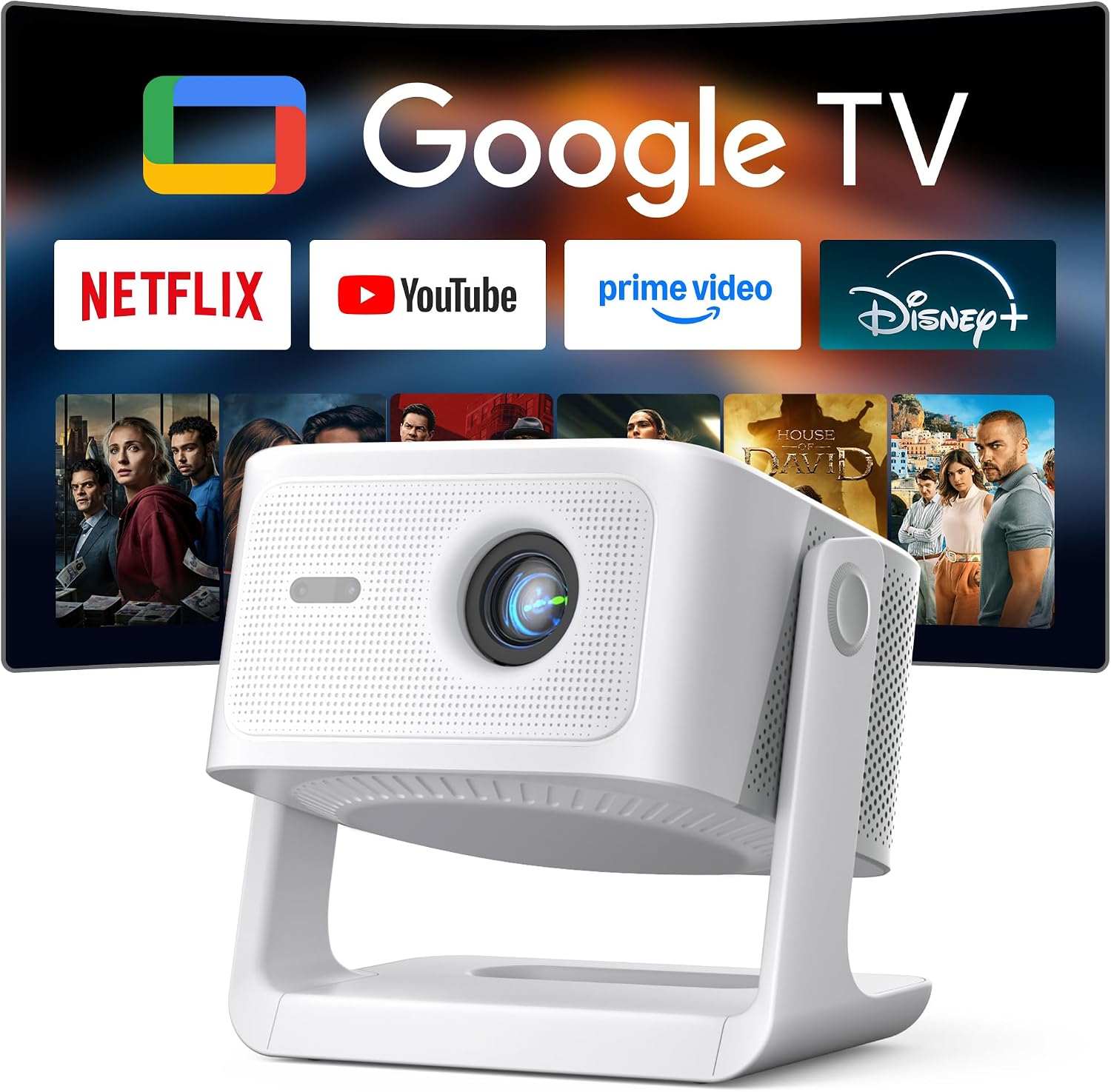 Detalle de VISSPL 4K Smart Projector