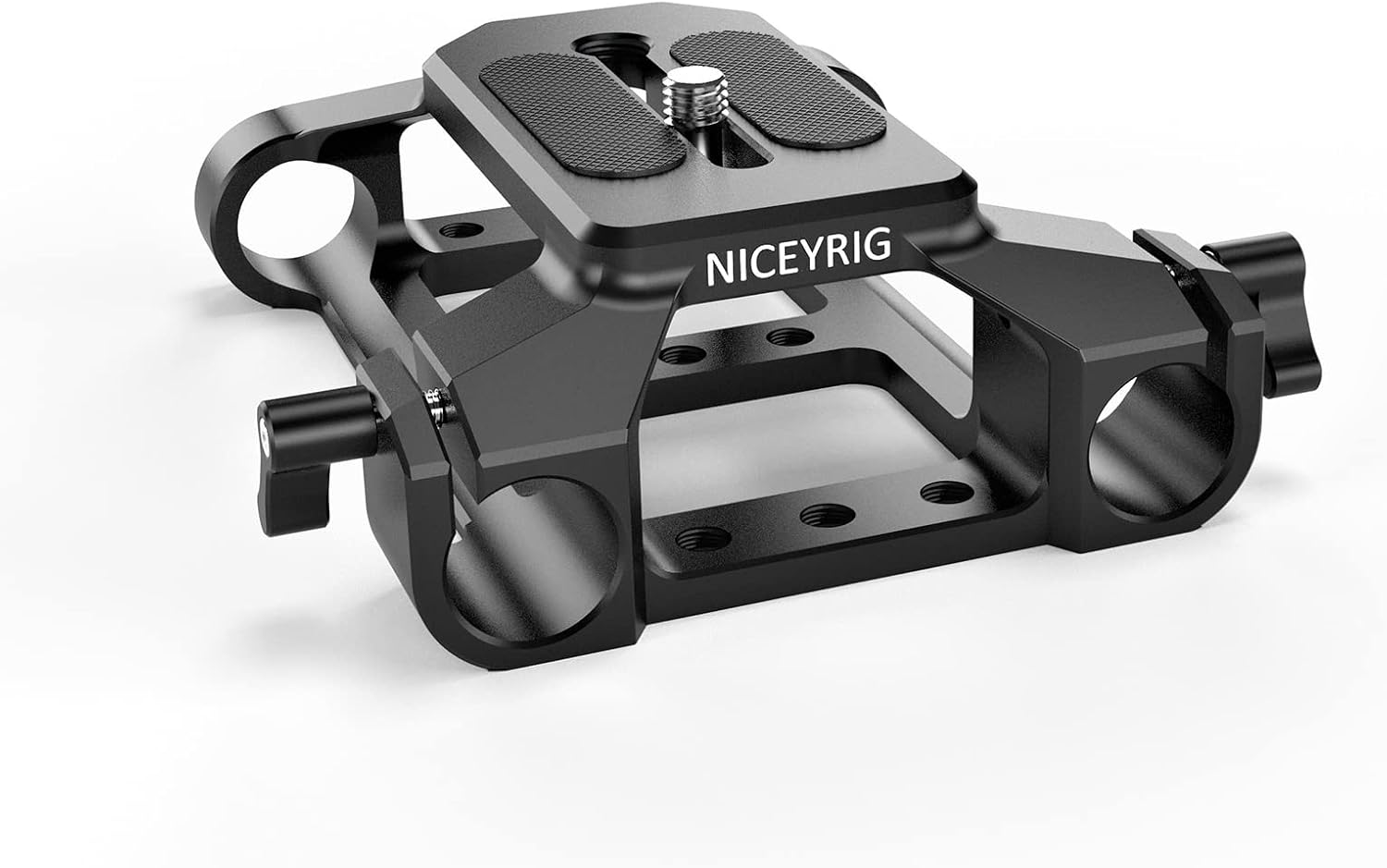 Detalle de NICEYRIG Lightweight Base Plate with 15mm rod clamp 🎥