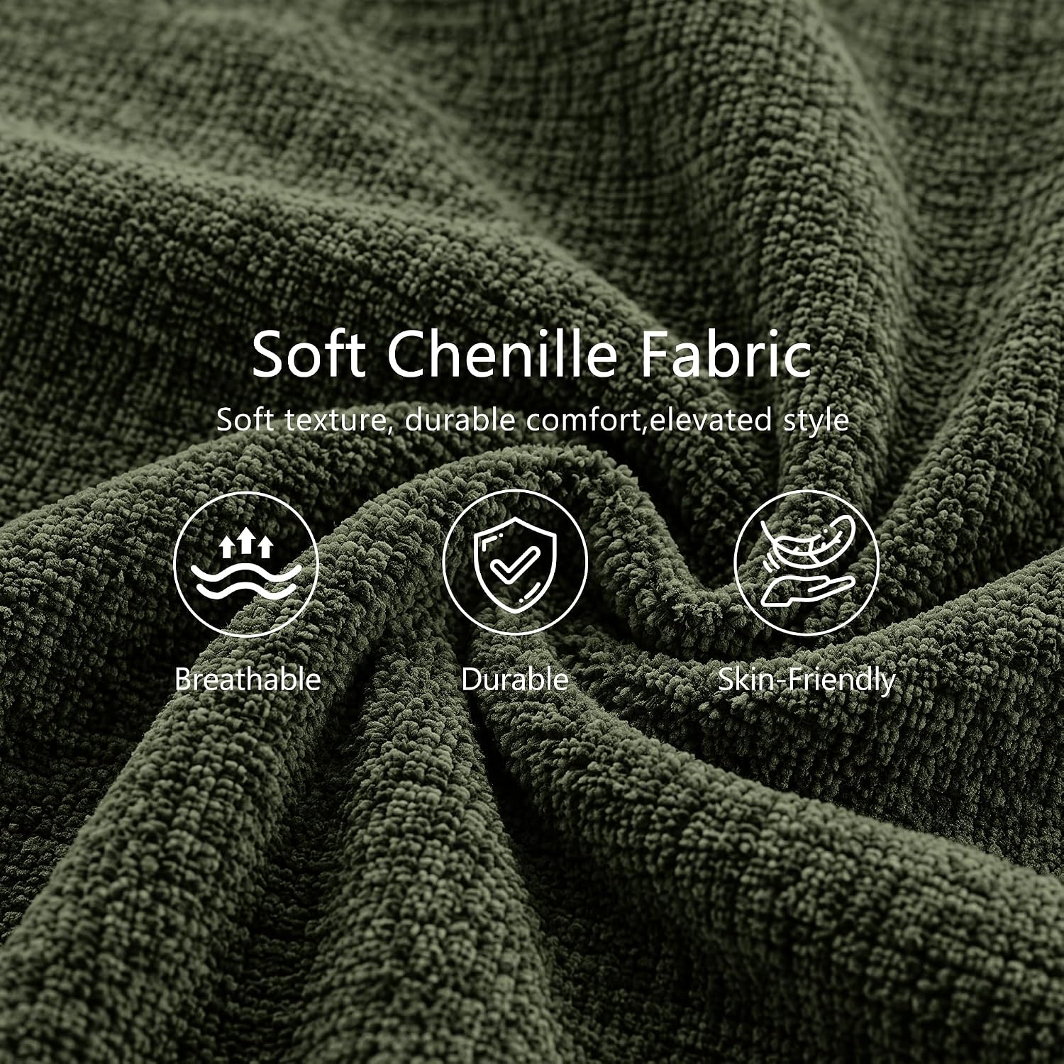 Detalle de XANDERO Chenille Sofa Bed