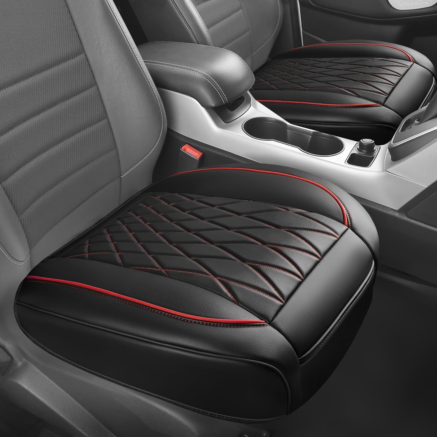Thumbnail 6 de CAR PASS 2 Pack Leather Front Seat Covers, Waterproof
