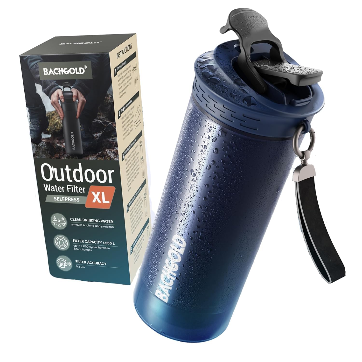 Thumbnail 6 de Bachgold Profi Outdoor Wasserfilter 500ml đ°