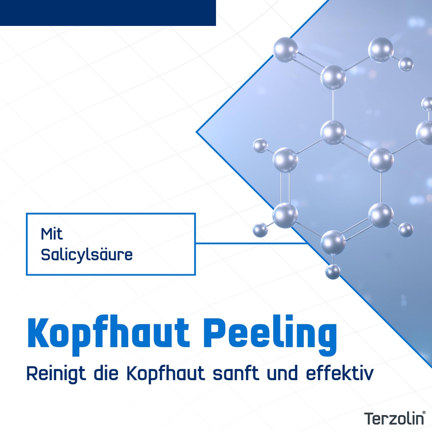Detalle 2 de Terzolin® Expert Schuppen-Shampoo für fettige Kopfhaut mit Juckreiz & Schuppen – 200 ml