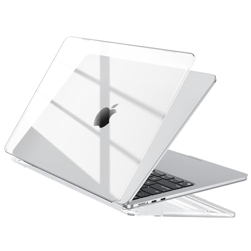 Detalle de EooCoo Coque transparente pour MacBook Air 13 pouces M5/M4/M3/M2 (2026-2022) – Crystal Clair