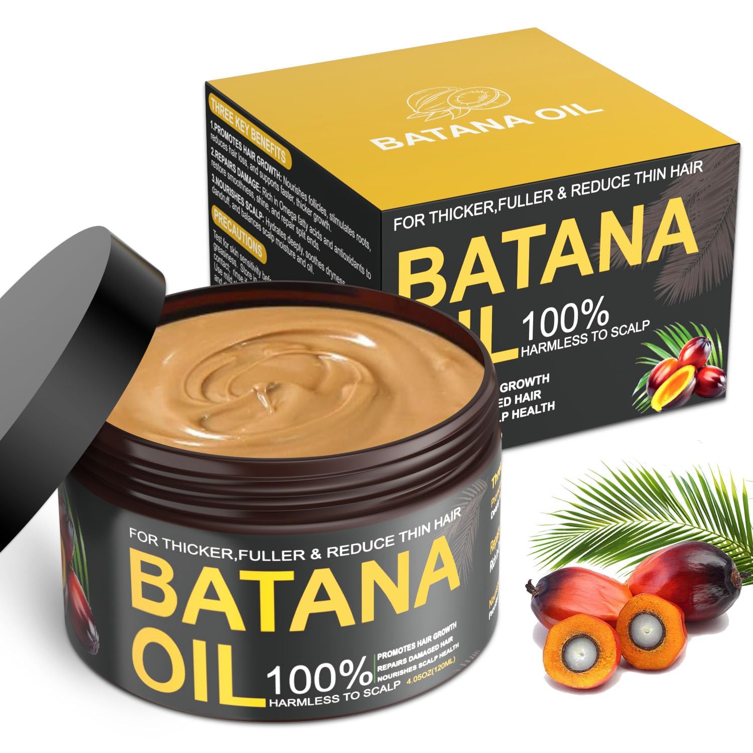 Batana Oil 4.05 Oz for Hair Growth