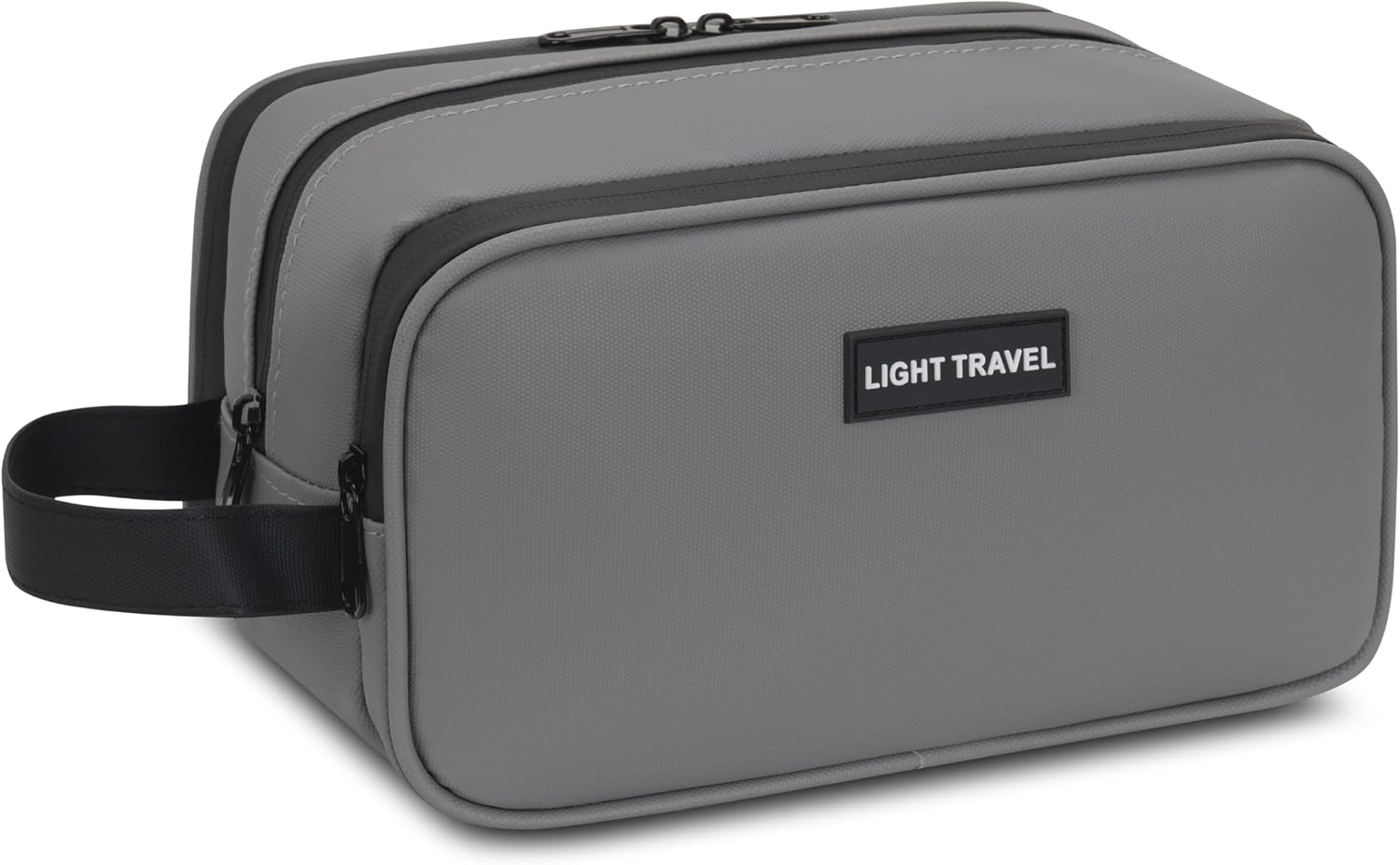 Detalle de IHIGOGOFA Travel Toiletry Bag for Men: Water-Resistant, Dry & Wet Separation, Portable Organiser