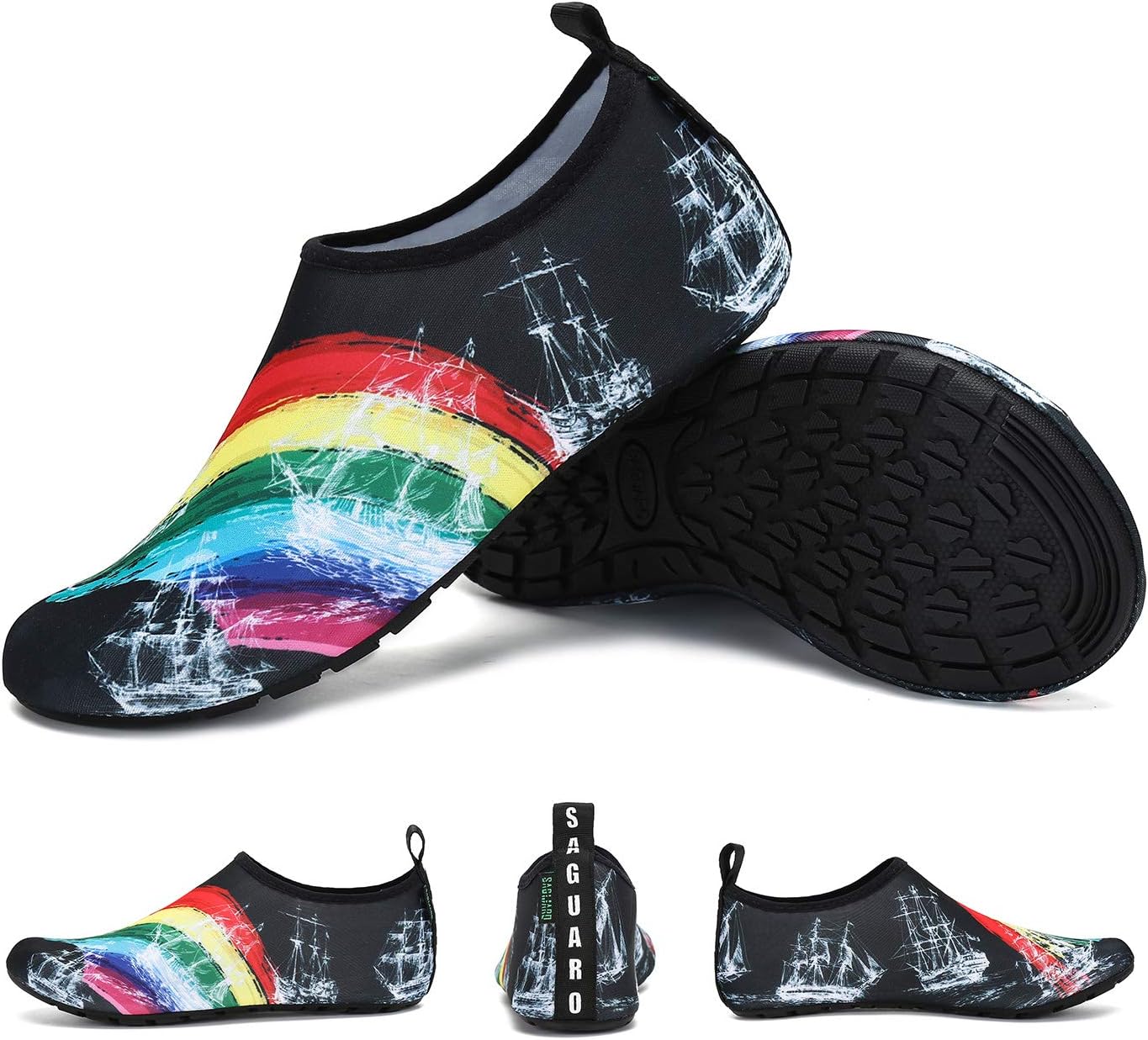 Thumbnail 6 de SAGUARO Unisex Badeschuhe – Schnelltrocknende Wasserschuhe für Damen und Herren, EU 37–47