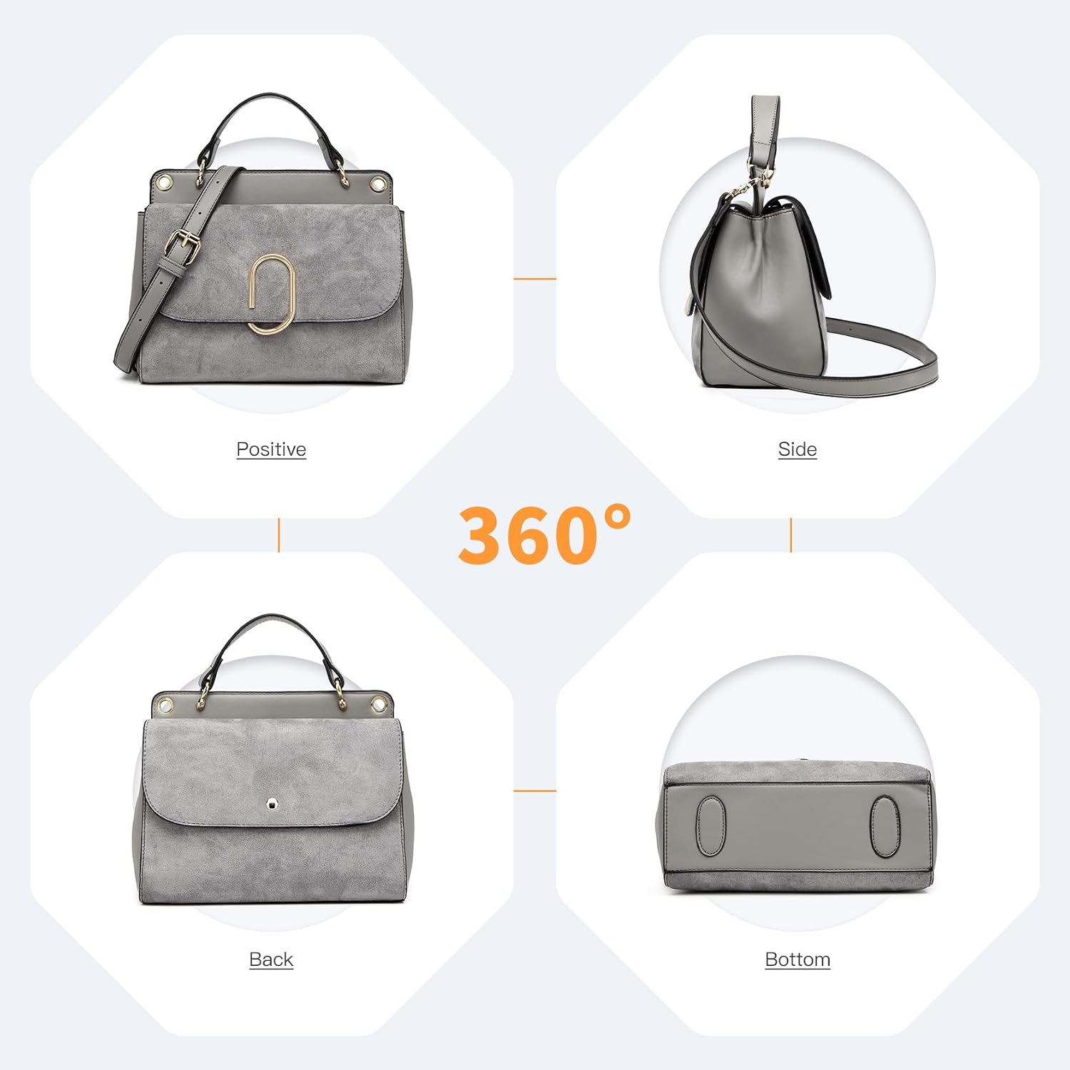 Thumbnail 5 de Miss Lulu Sac à main 22 cm