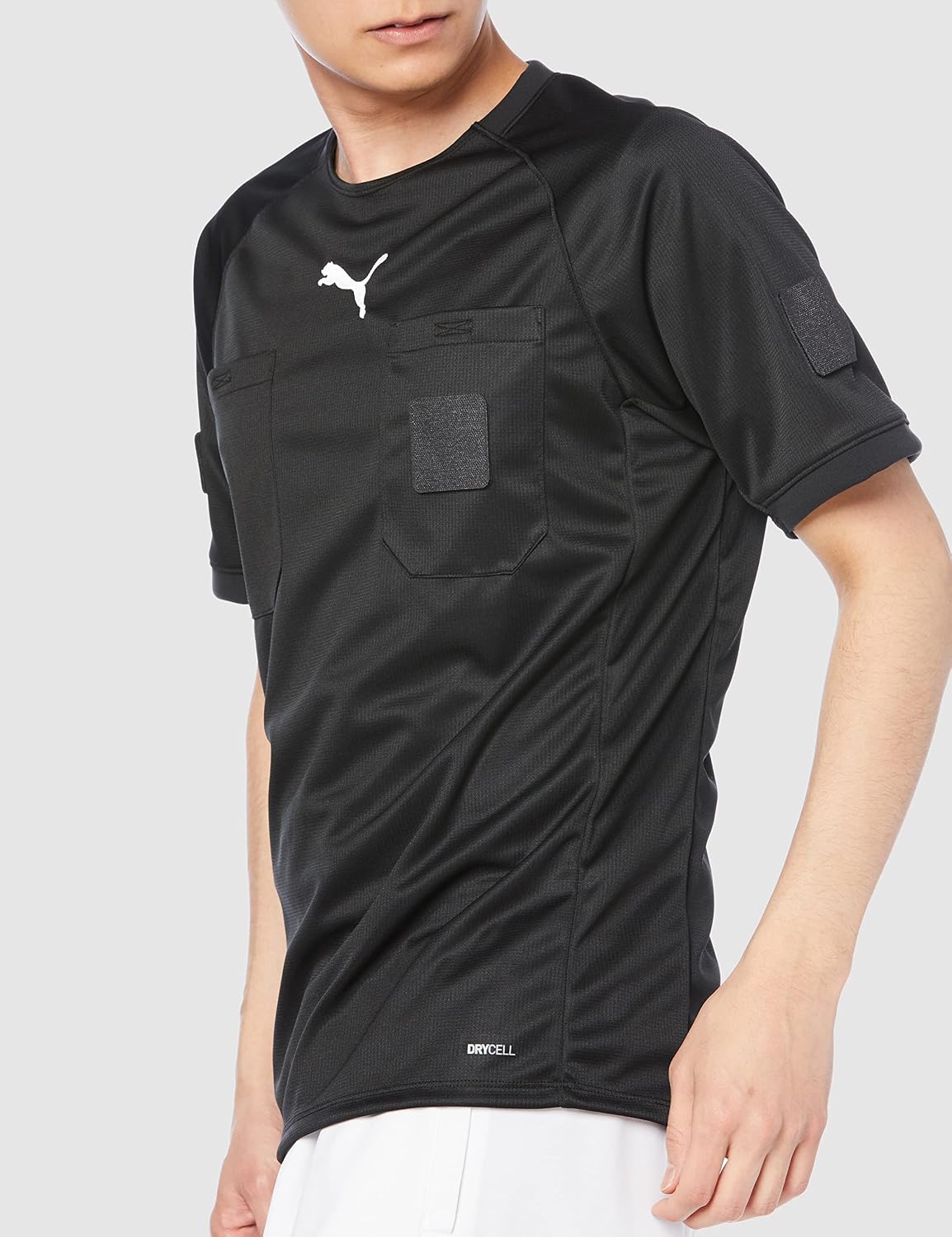 Detalle de PUMA 705377 レフリーSS メンズ半袖レフリーシャツ 新しいリスペクトワッペン対応