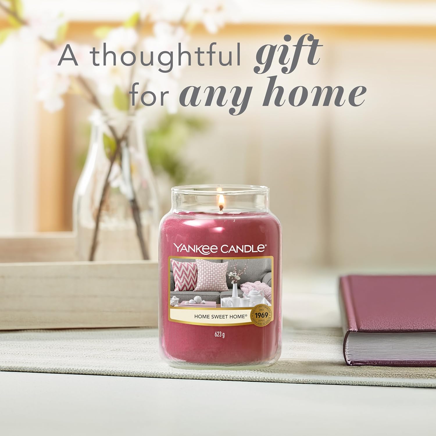 Detalle de Yankee Candle Home Sweet Home large jar