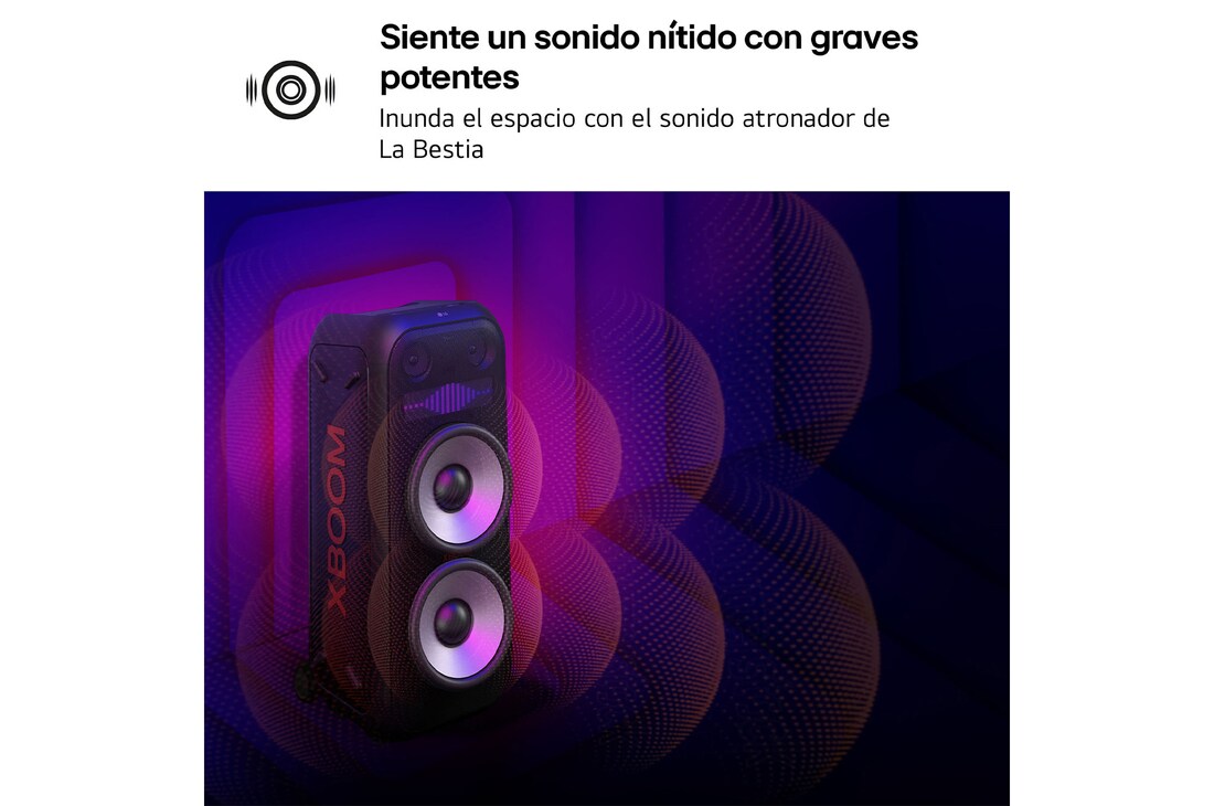 Thumbnail 3 de LG xboom DXL7T Altavoz 250W con karaoke y LED 📢
