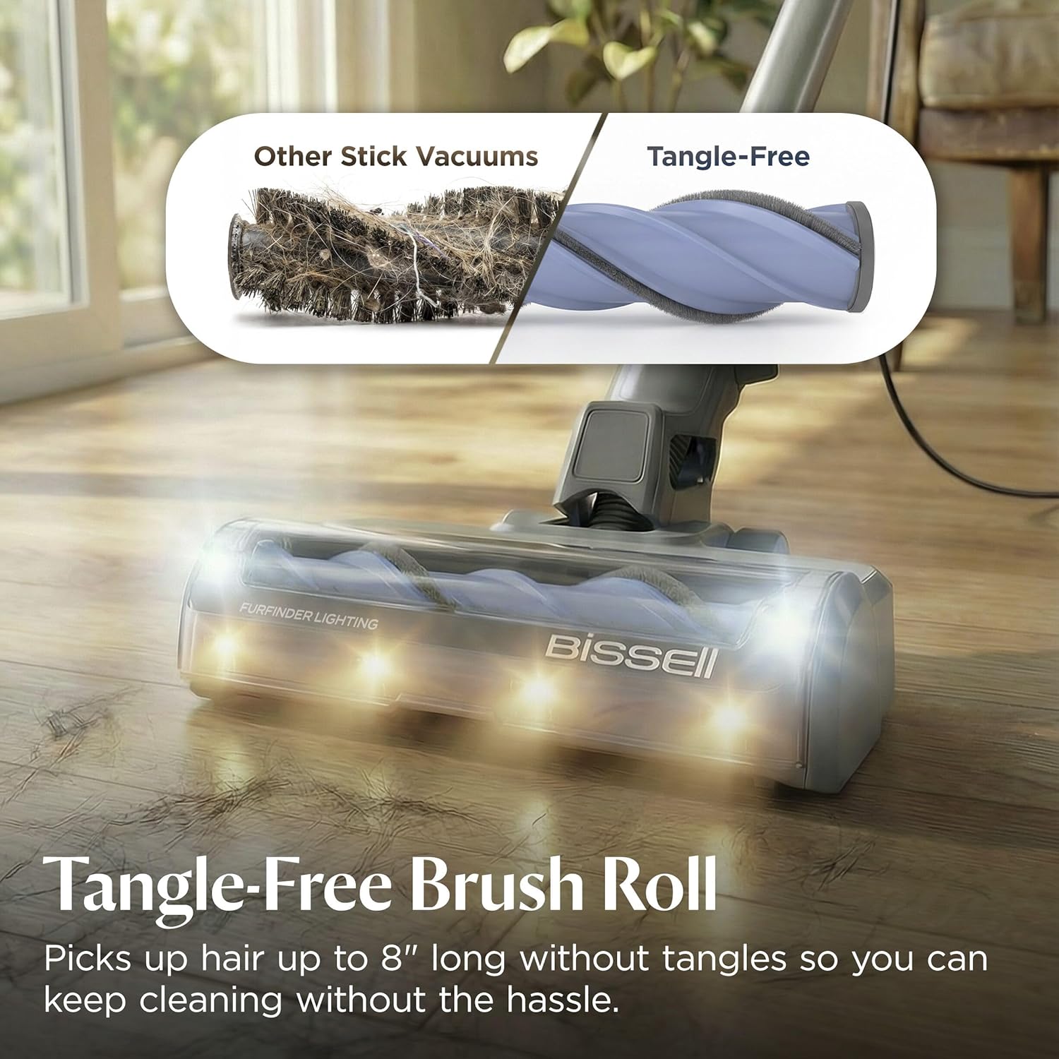 Detalle de Bissell 4214K PowerClean Corded Stick Vacuum with Sealed HEPA Filtration