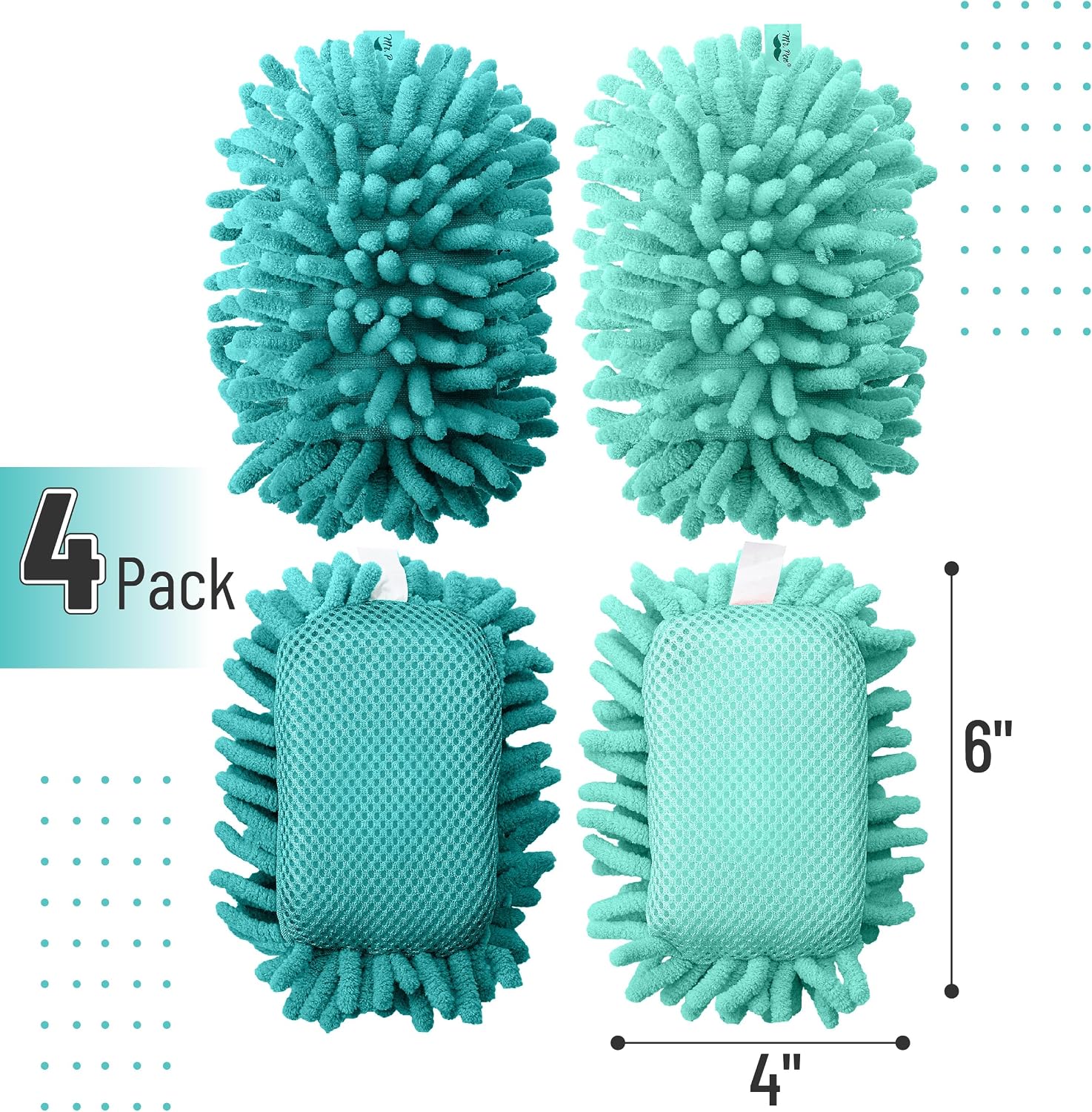 Detalle 2 de Mr. Pen Whiteboard Erasers, 4" x 6