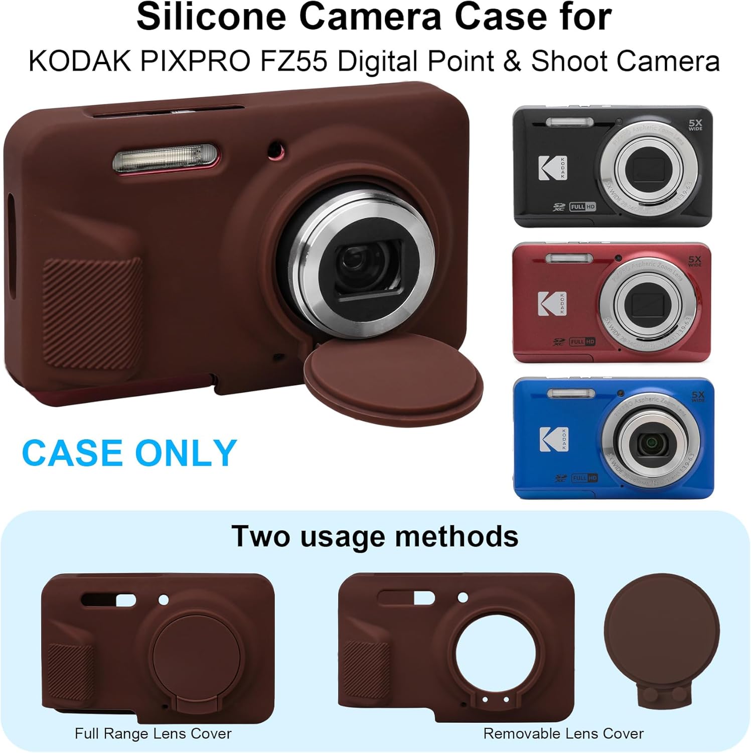 Thumbnail 2 de RAIALL silicone case for Kodak PIXPRO FZ55