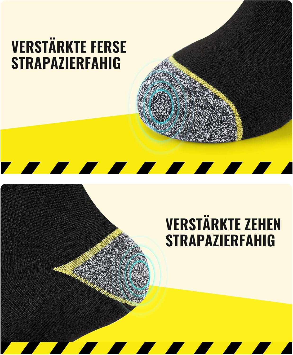 Detalle de Effeet Arbeitssocken 10 Paar für Herren