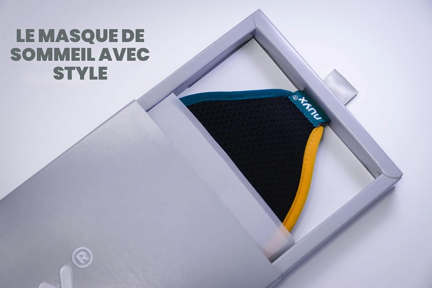 Thumbnail 1 de NUYX Masque de sommeil 3D Eclipse Black : obscurcissement total et confort premium
