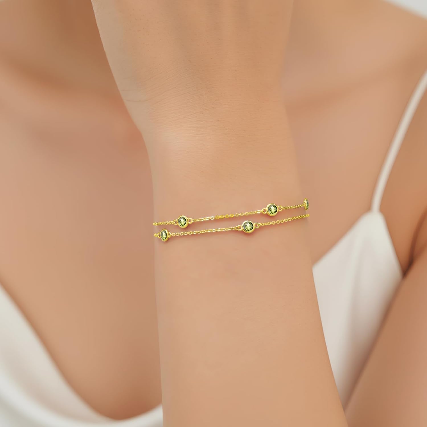 Detalle 2 de Bracelet argent sterling Louisa Secret