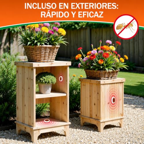 Thumbnail 5 de Jeweeio 60 trampas para hormigas: estaciones de cebo listas para usar para interior y exterior